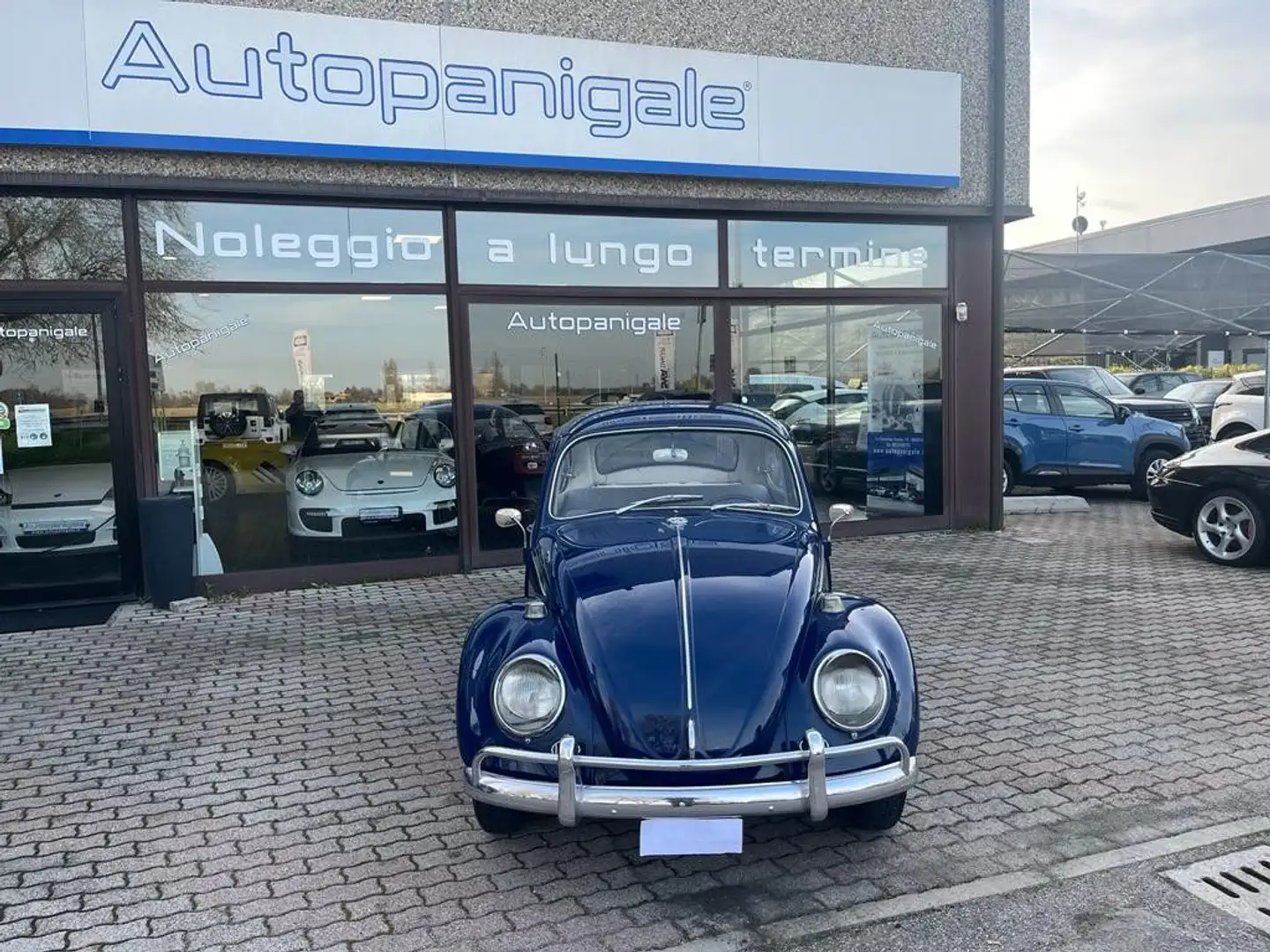 Volkswagen Maggiolino Vetro piatto Blu/Azzurro - 2