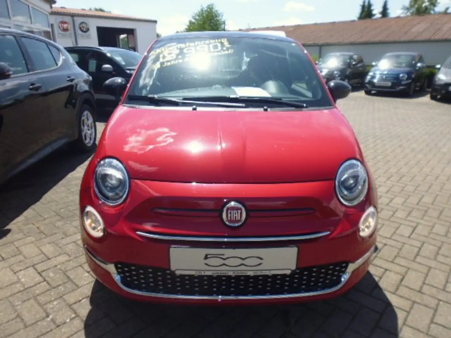 Fiat 500 1.0 Hybrid  Sondermodell RED/Alufelgen schwarz Rot - 2
