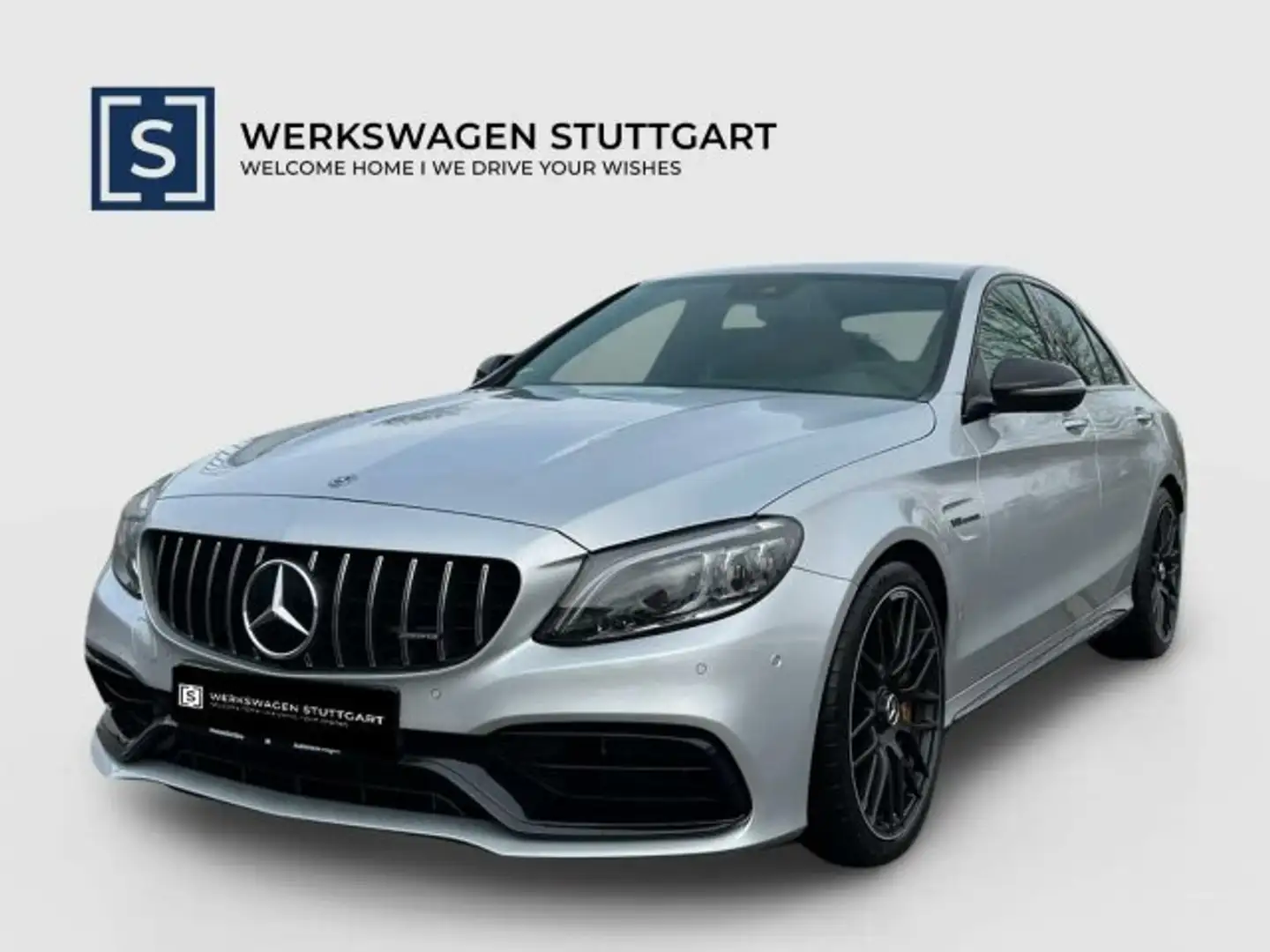 Mercedes-Benz C 63 AMG C 63 AMG S Keramik Drivers PerfSitz+AGA Burm Com Silber - 1