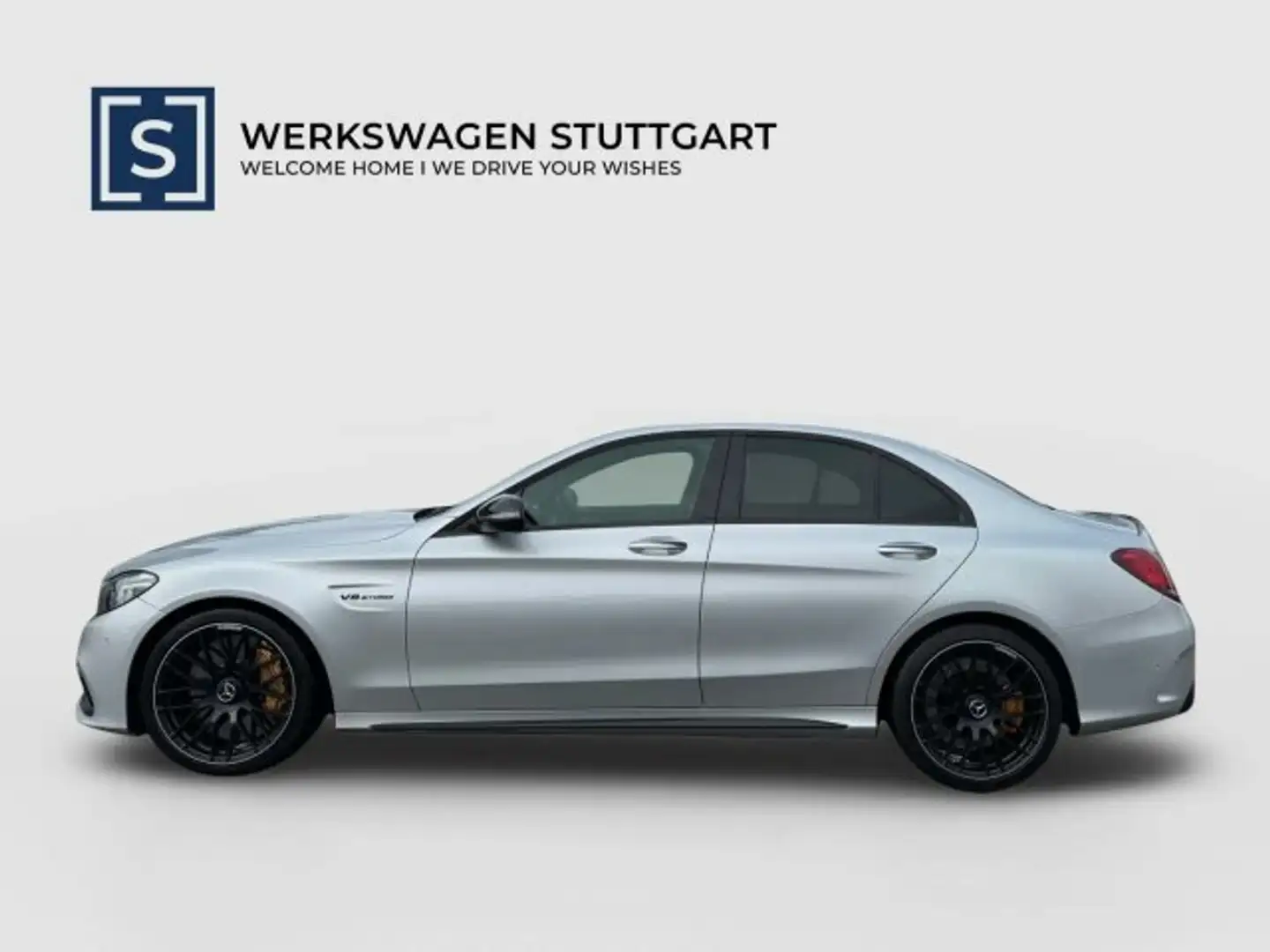 Mercedes-Benz C 63 AMG C 63 AMG S Keramik Drivers PerfSitz+AGA Burm Com Silber - 2
