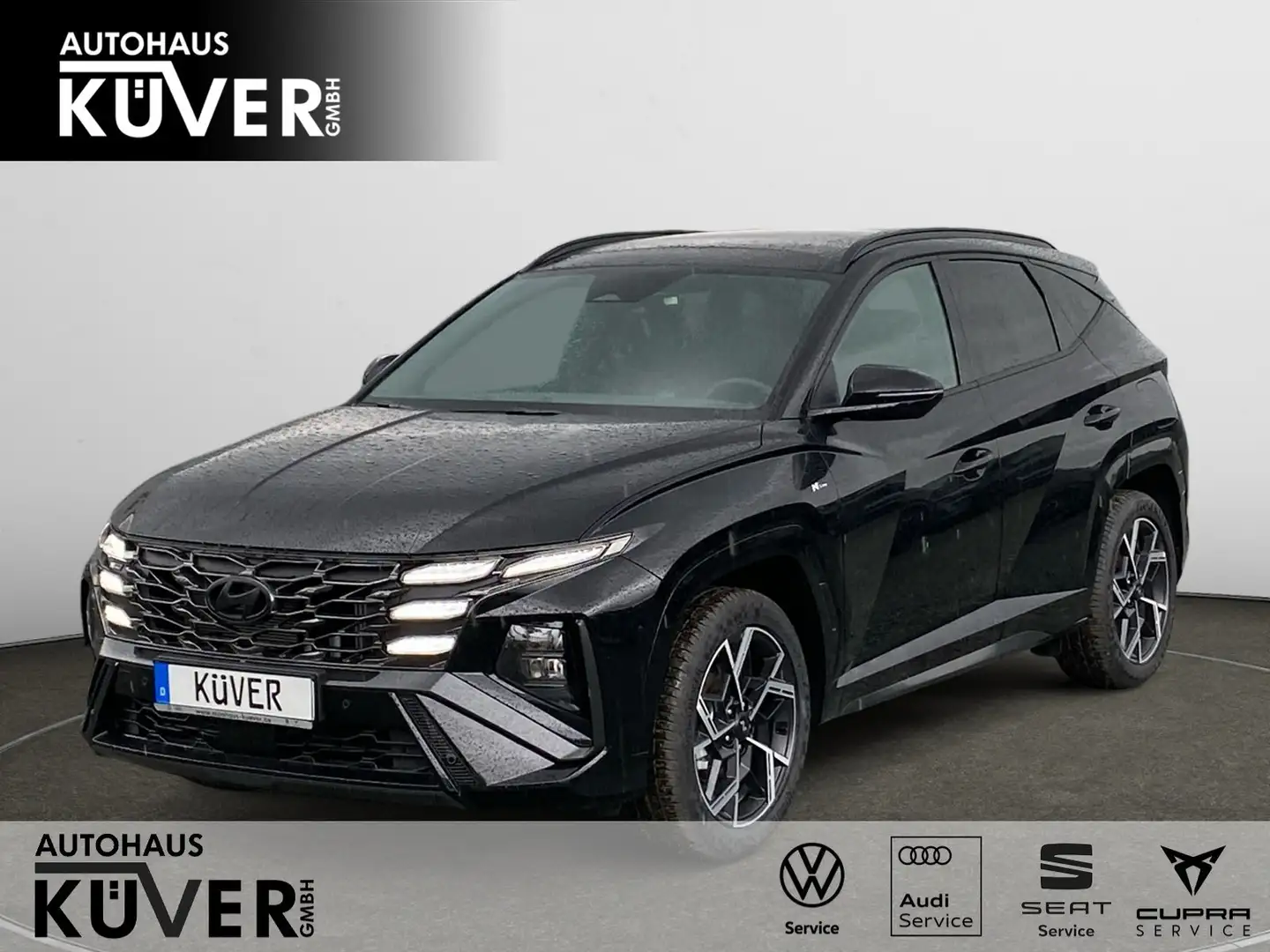 Hyundai TUCSON N-Line 1.6 T-GDi DCT Navi+Pano+ACC+Shzg. Schwarz - 1