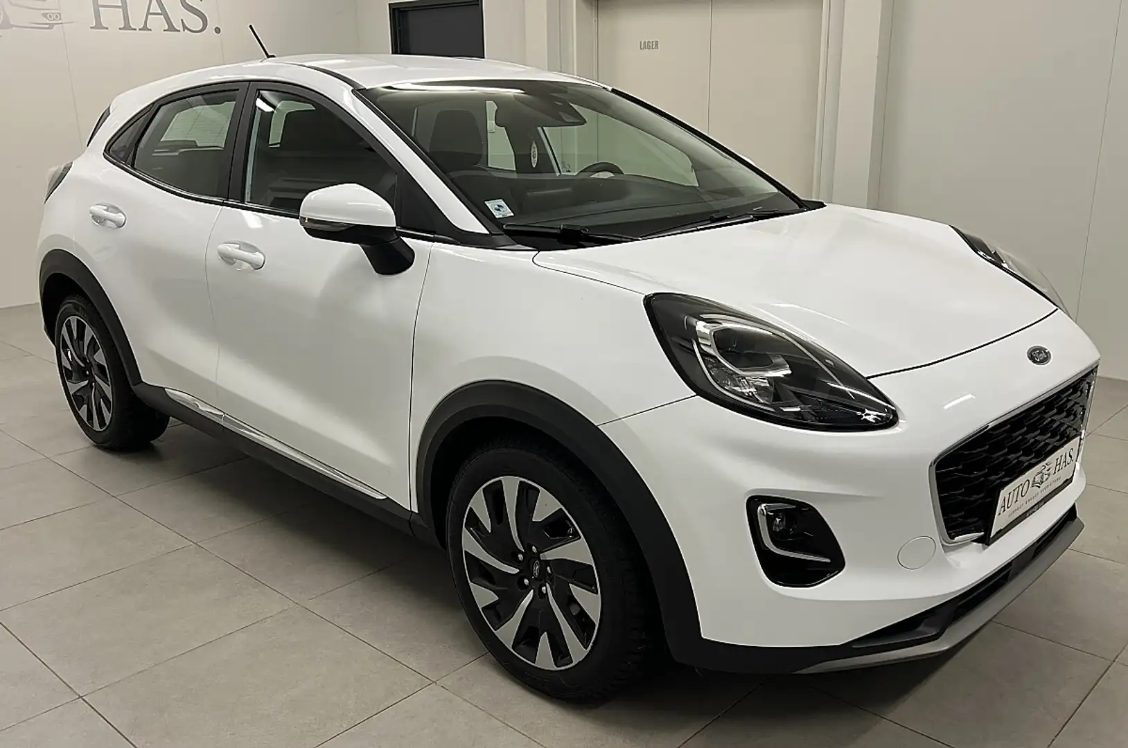 Ford Puma 1,0 EcoBoost Hybrid Titanium *Tempomat* Weiß - 2