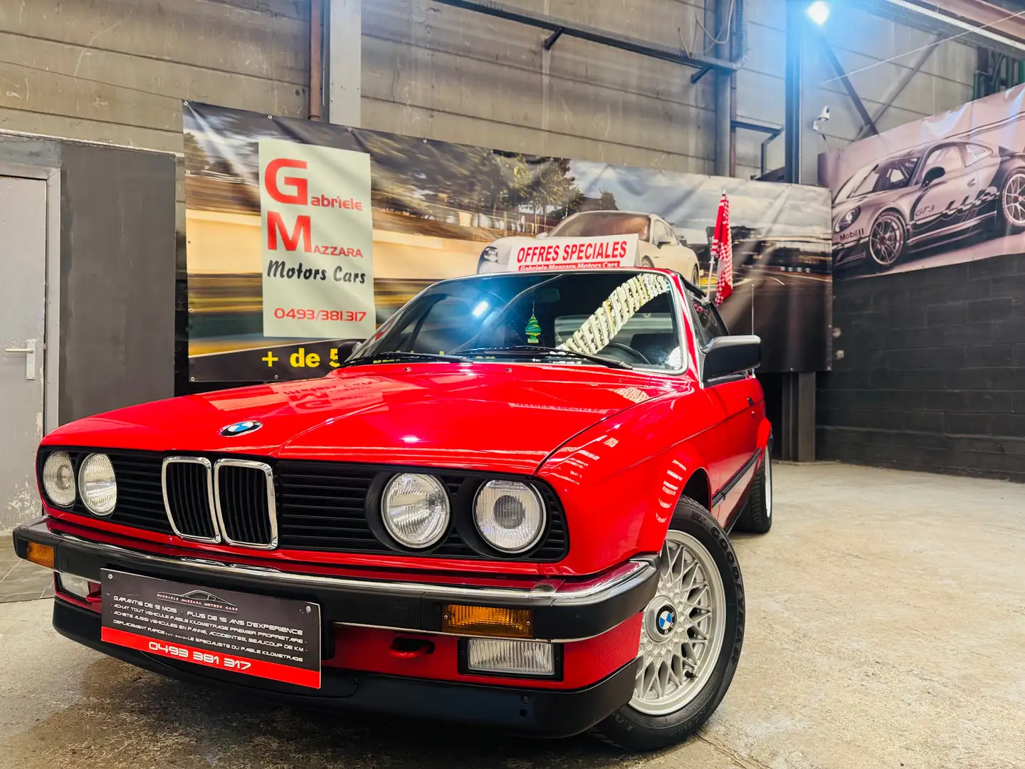 BMW 320 i cabriolet Rouge - 1