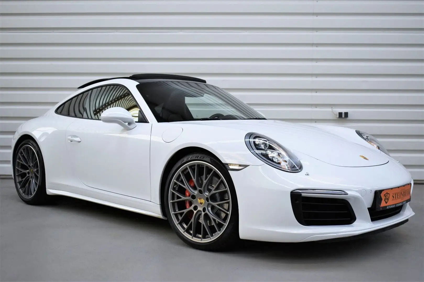 Porsche 991 .2 Carrera 4 S + Sportchrono + Sitzlüftung Weiß - 1