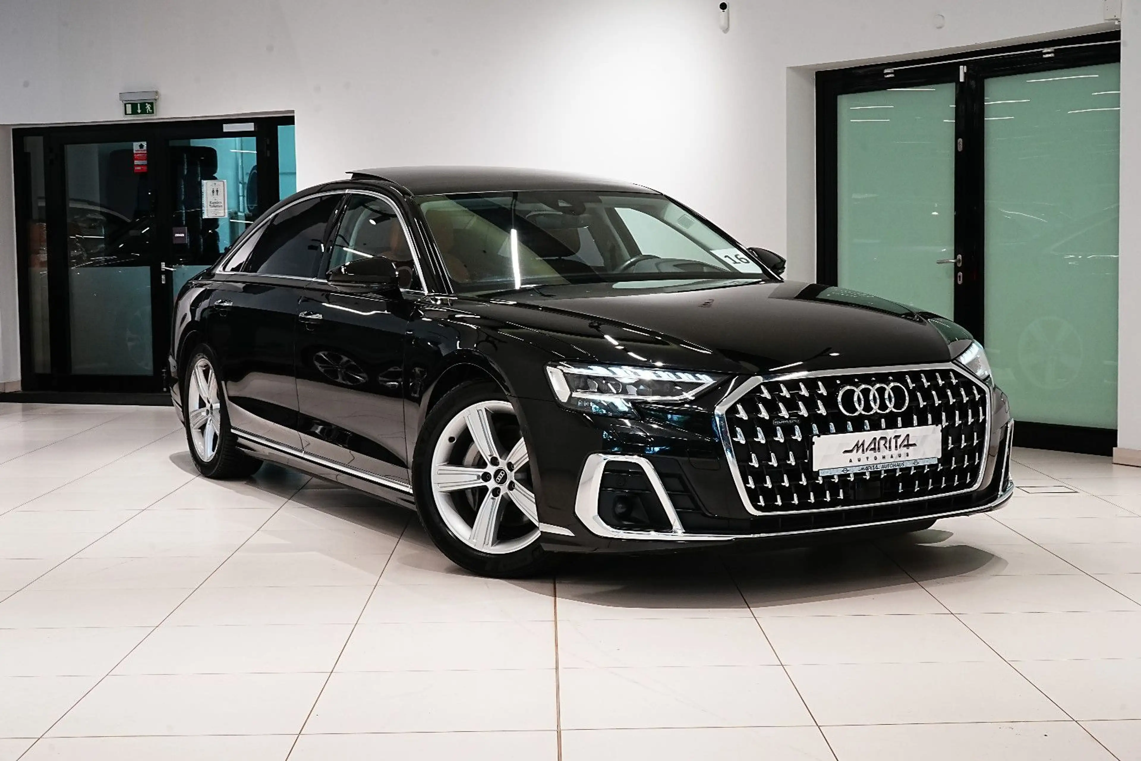 Audi A8 50"LANG"|HUD|LUFT|MASSAG|MEMO|3D|TV|B&O|PANO|