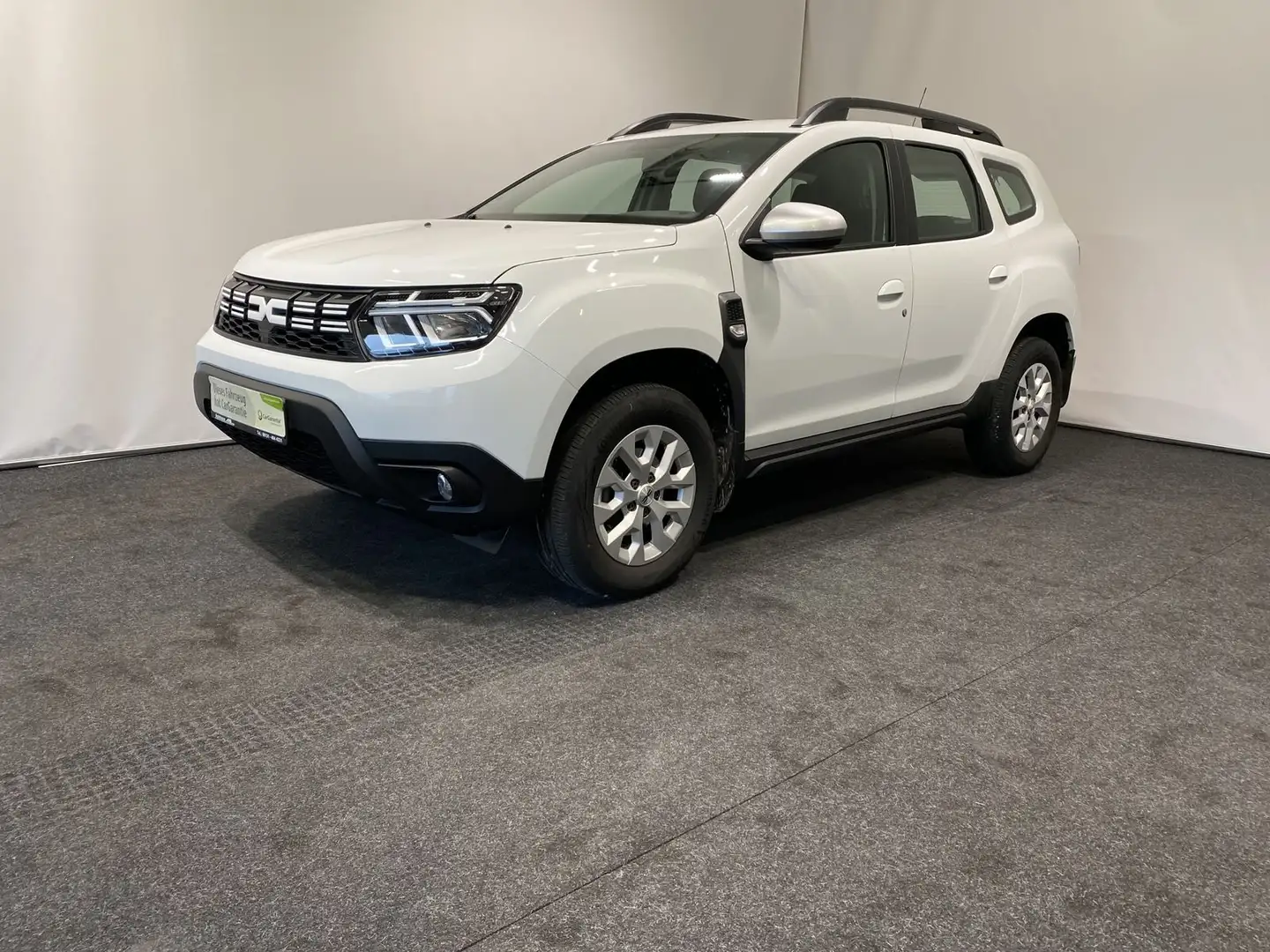 Dacia Duster ExpressionKlima CarPlay Bluetooth LED Blanc - 1