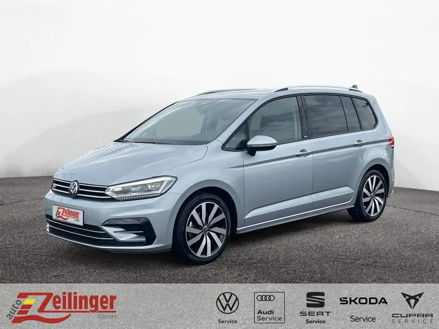 Volkswagen Touran MOVE TSI DSG|R-LINE|NAVI|7-SITZE|AHK|LED| Silber - 1