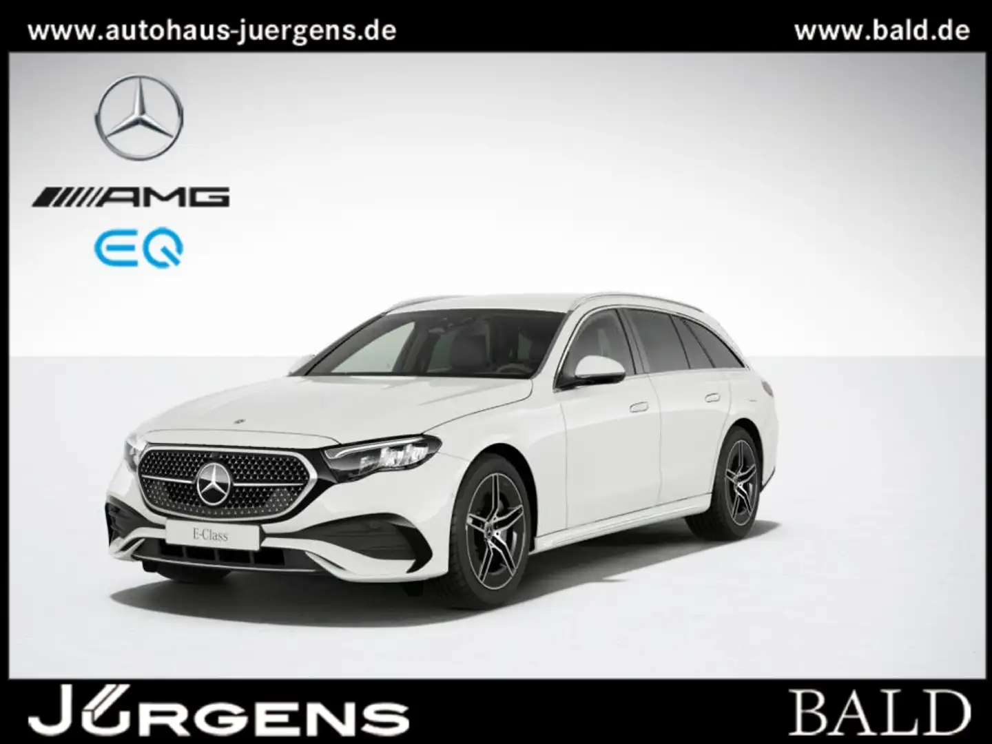 Mercedes-Benz E 300 de T AMG-Sport/LED/Cam/Distr/Keyl/Ambi/19" Wit - 1