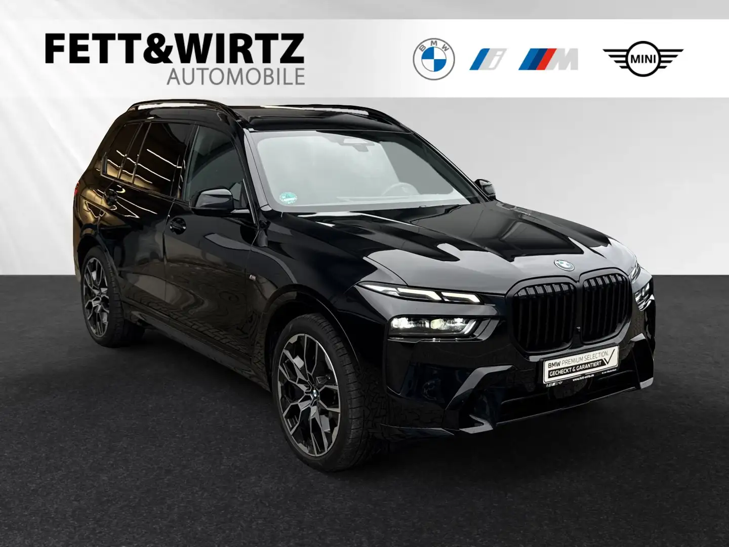 BMW X7 xDrive40d M Sport Pro|AHK|IconicGlow|H/K Noir - 1