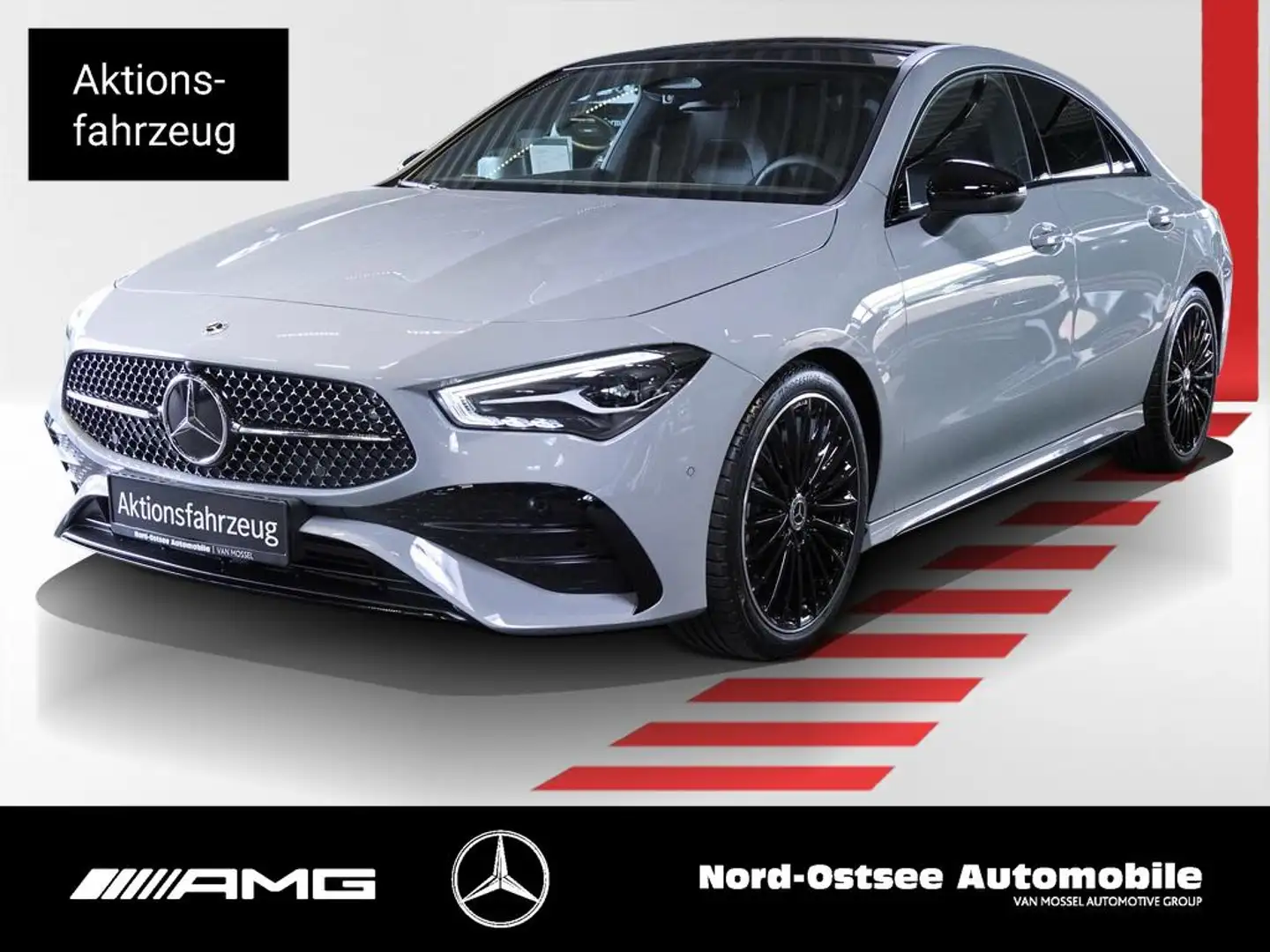Mercedes-Benz CLA 200 d  AMG EDITION NIGHT PANO DISTRON SOUND Gri - 1