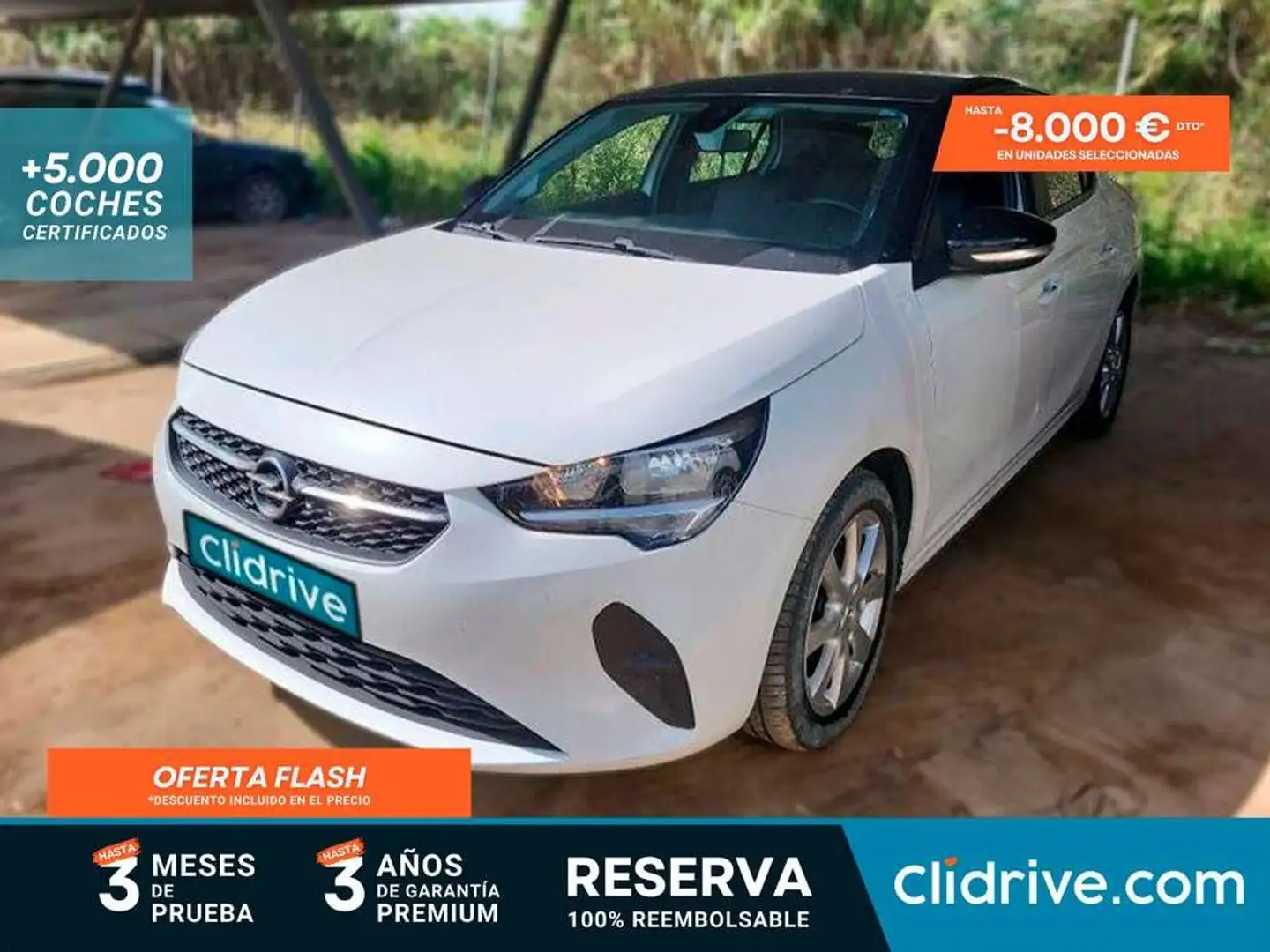 Opel Corsa 1.2 XEL S/S Edition 75 Blanco - 1