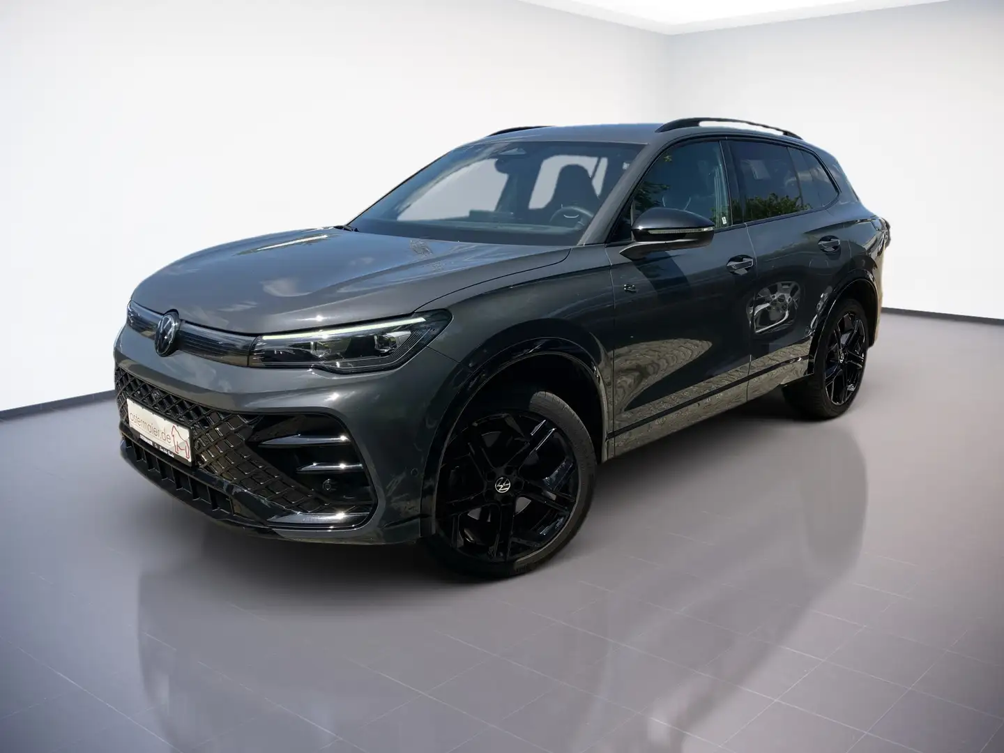 Volkswagen Tiguan R-LINE BLACK 2.0TDI 193PS DSG HUD.AHK.KAM.MASSAGE. Gris - 2