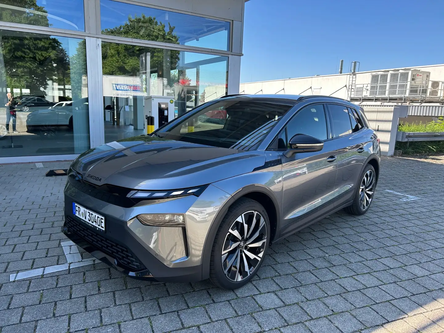 Skoda Elroq 60 Sportline Wärmepumpe,Head-up Display,AreaView, Grau - 2