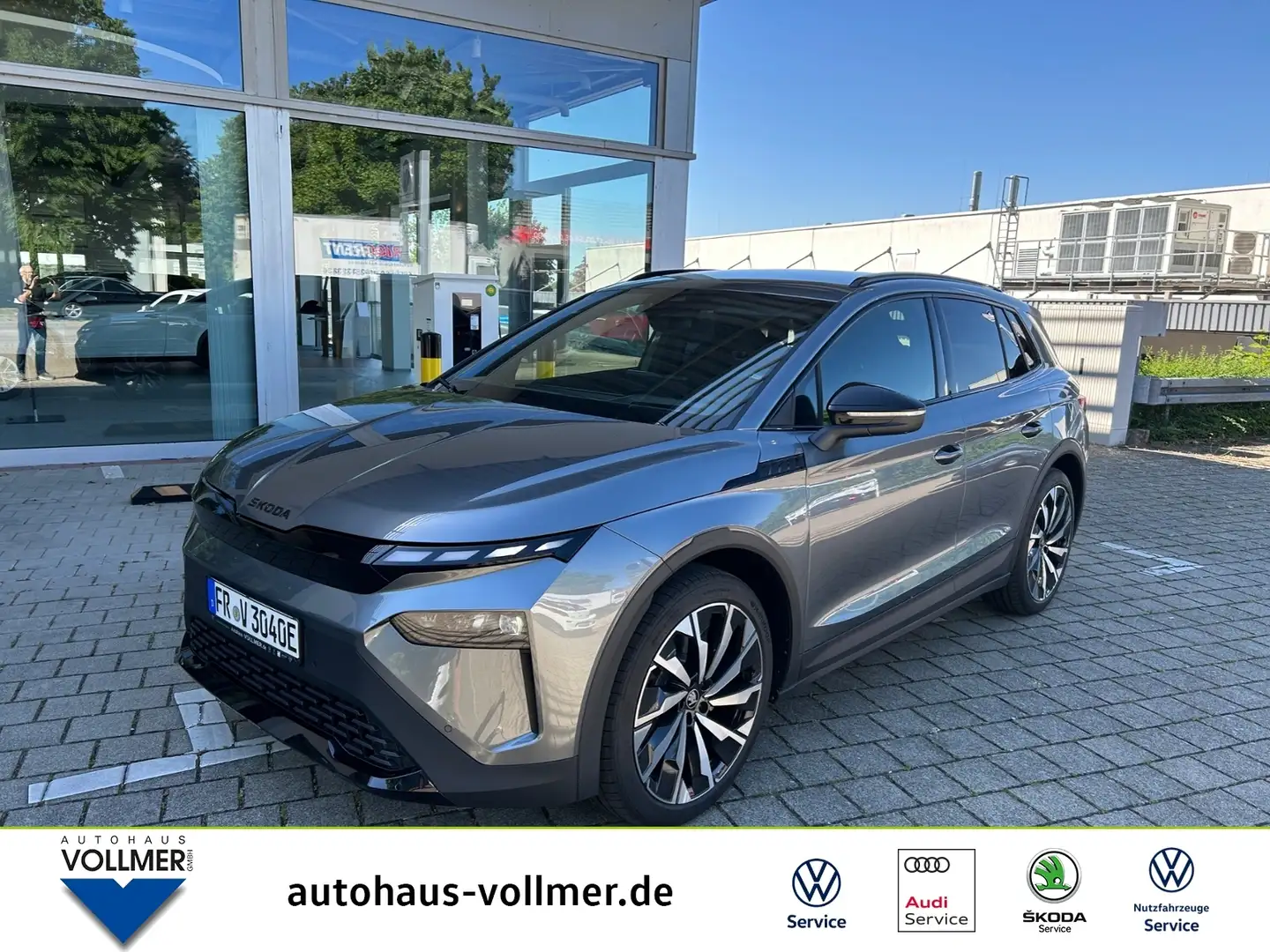 Skoda Elroq 60 Sportline Wärmepumpe,Head-up Display,AreaView, Grau - 1