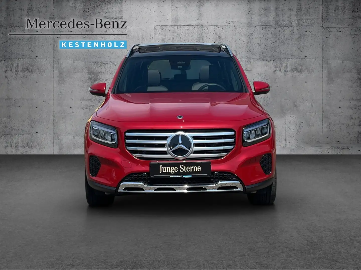 Mercedes-Benz GLB 220 GLB 220d 4M PROGRESSIVE+STHZ+PANO+KEYL+EASYP+KAM Červená - 2