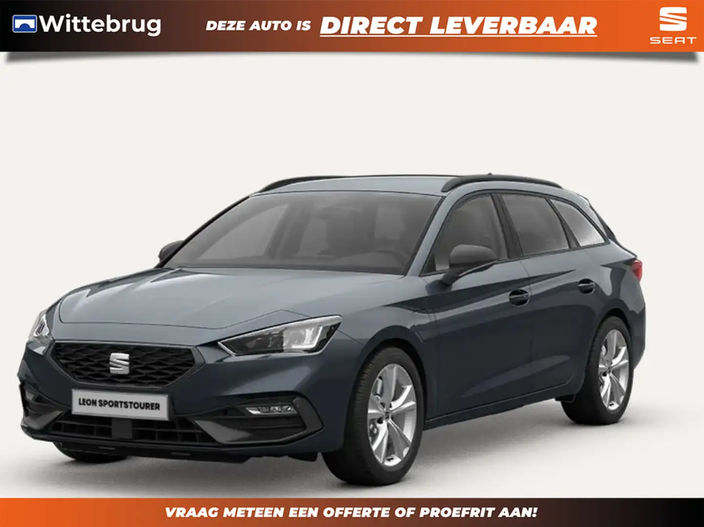 SEAT Leon e-Hybrid Sportstourer 1.5 TSI FR Business / Trekhaak Grijs - 1