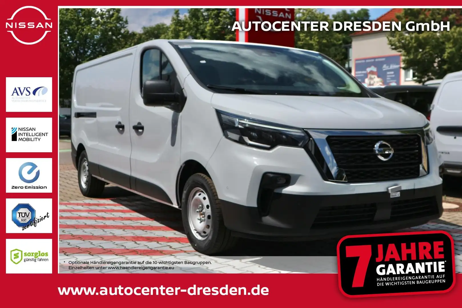 Nissan Primastar Kasten L2H1 dci150 N-CONNECTA Navi Kam Blanco - 1