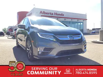 Green 2018 Honda Odyssey Minivan Front-Wheel Drive Automatic