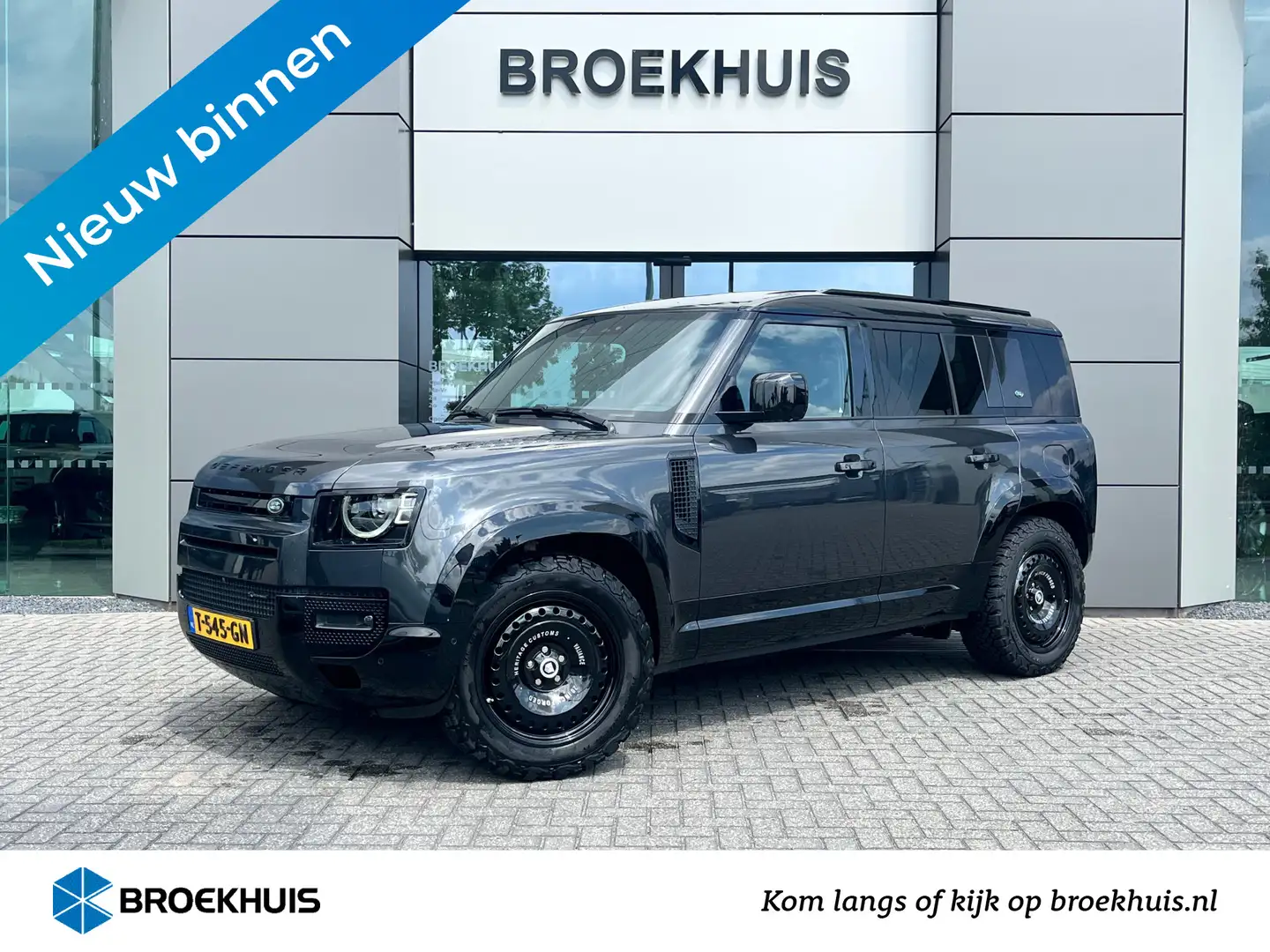 Land Rover Defender P400e 110 X-Dynamic HSE | 20" LMV Heritage Customs Grijs - 1