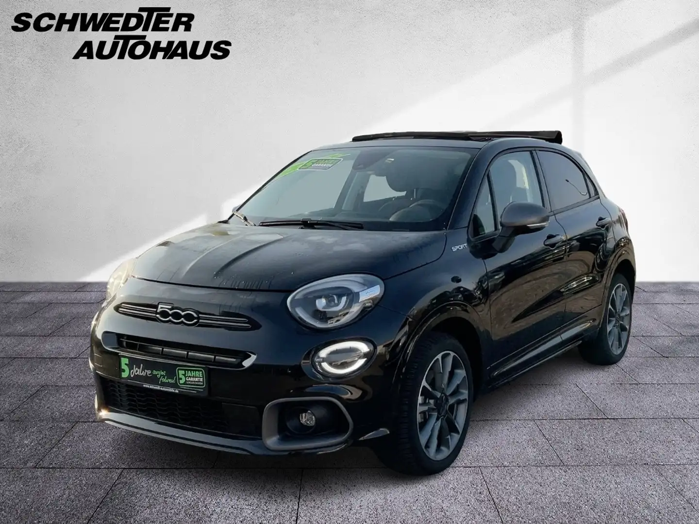 Fiat 500X 1.5 GSE Dolcevita Sport Pano FLA SpurW LED Noir - 2