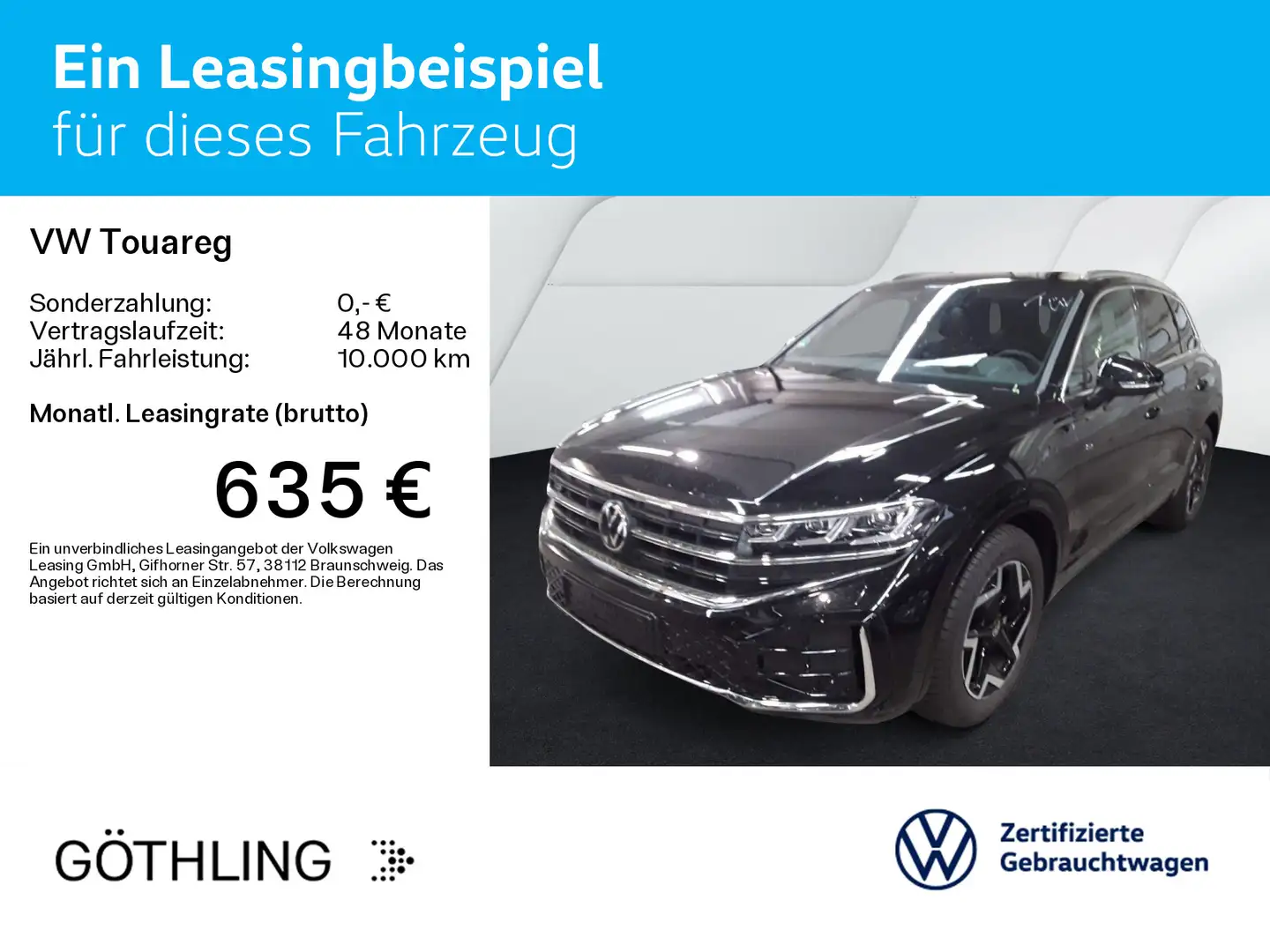 Volkswagen Touareg R-Line 4M TDI*NAV*AHK*KAM*LUFT*LEDER*HUD Noir - 2