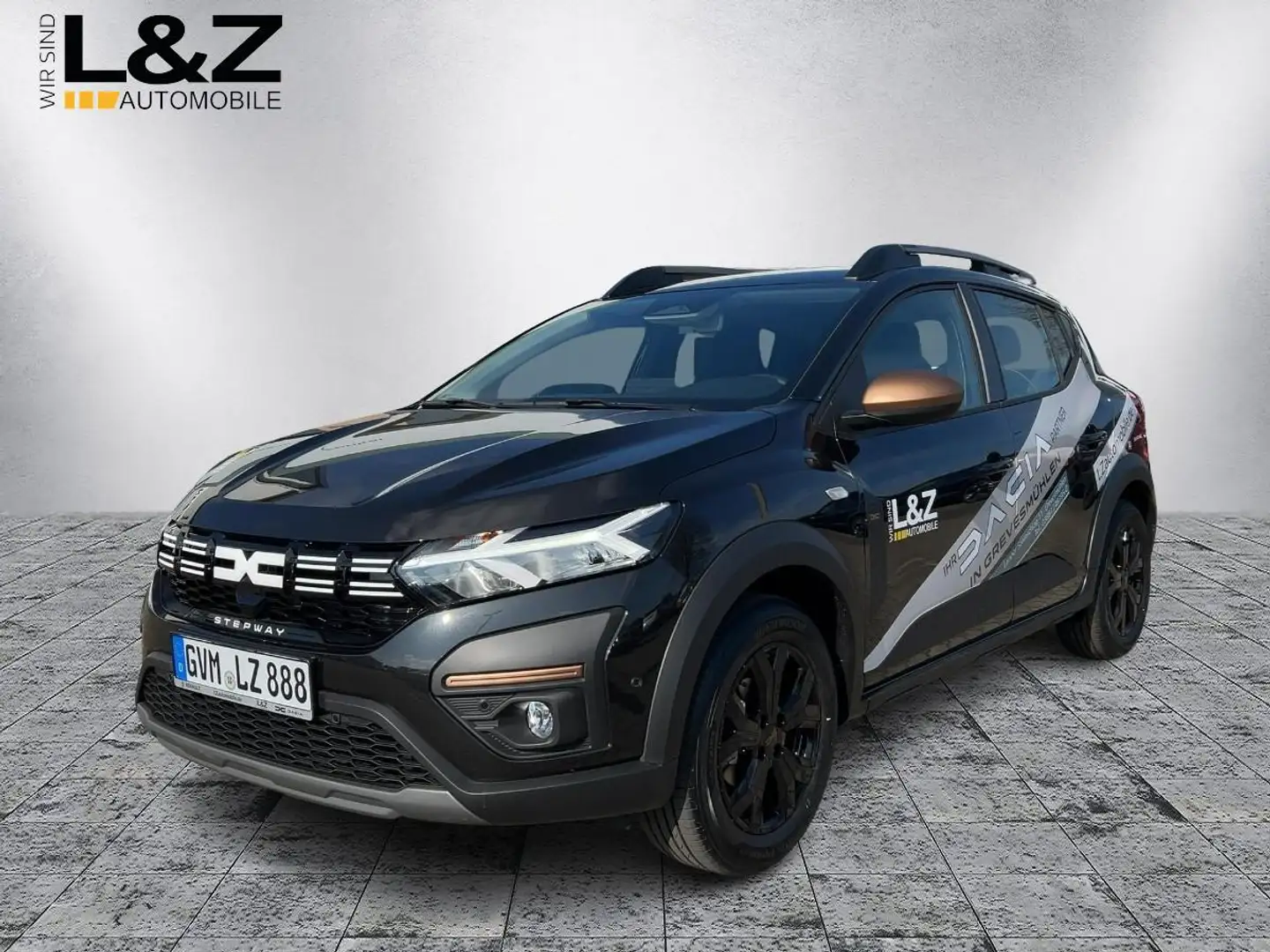 Dacia Sandero Stepway Extreme TCe 90 CVT Schwarz - 1