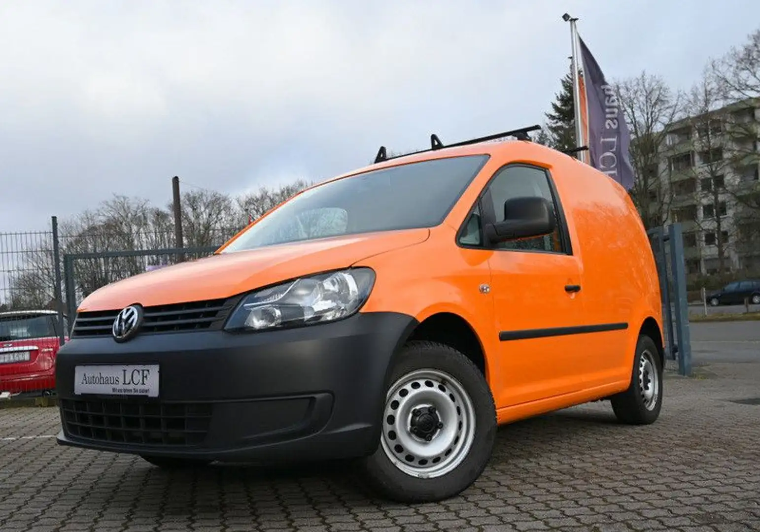 Volkswagen Caddy Kasten/Kombi Kasten EcoFuel PDC AHK 42tkm Orange - 2