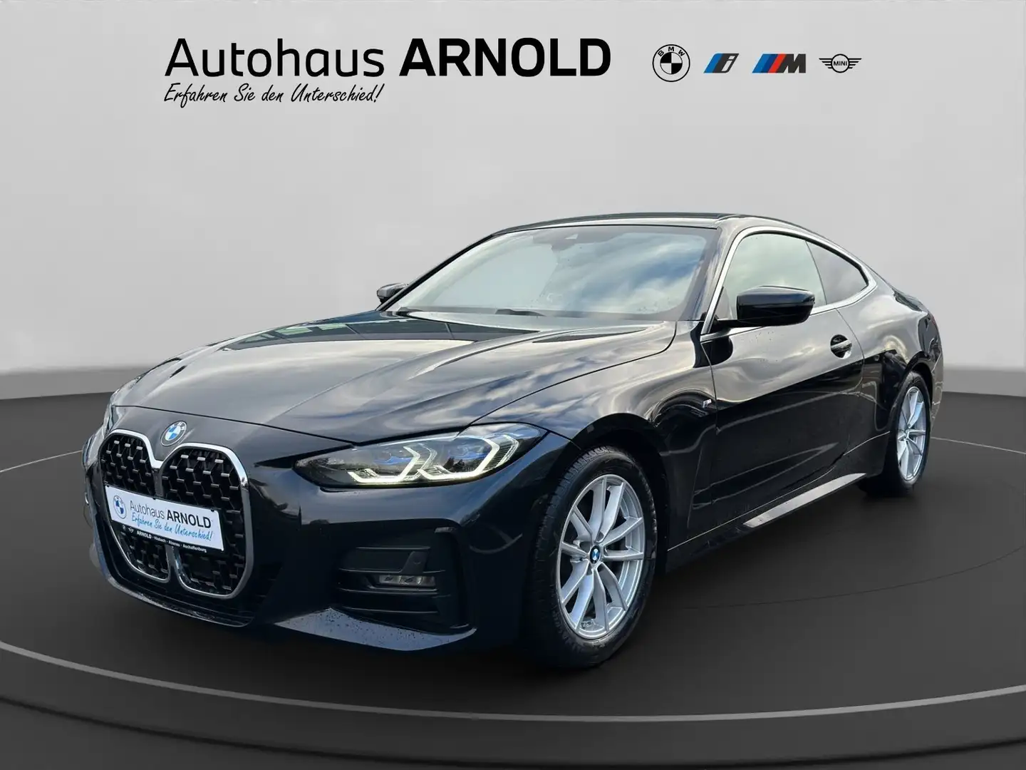 BMW 420 i Coupé M Sportpaket Laser Komfortz.AHK RFK Schwarz - 1