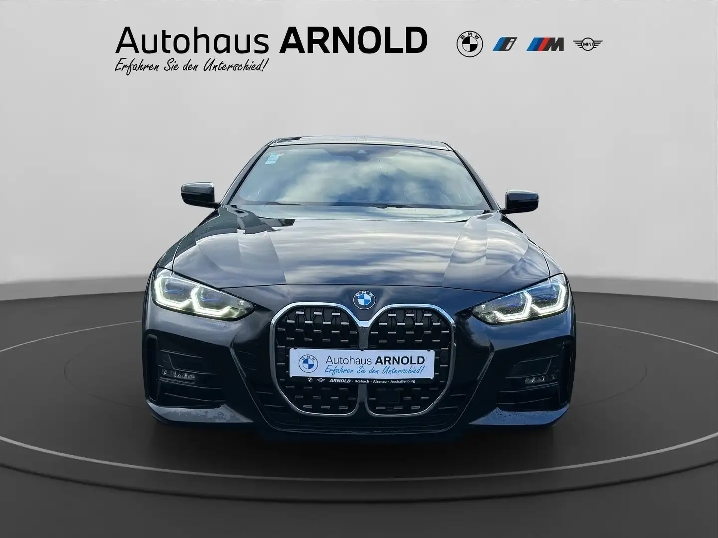 BMW 420 i Coupé M Sportpaket Laser Komfortz.AHK RFK Schwarz - 2