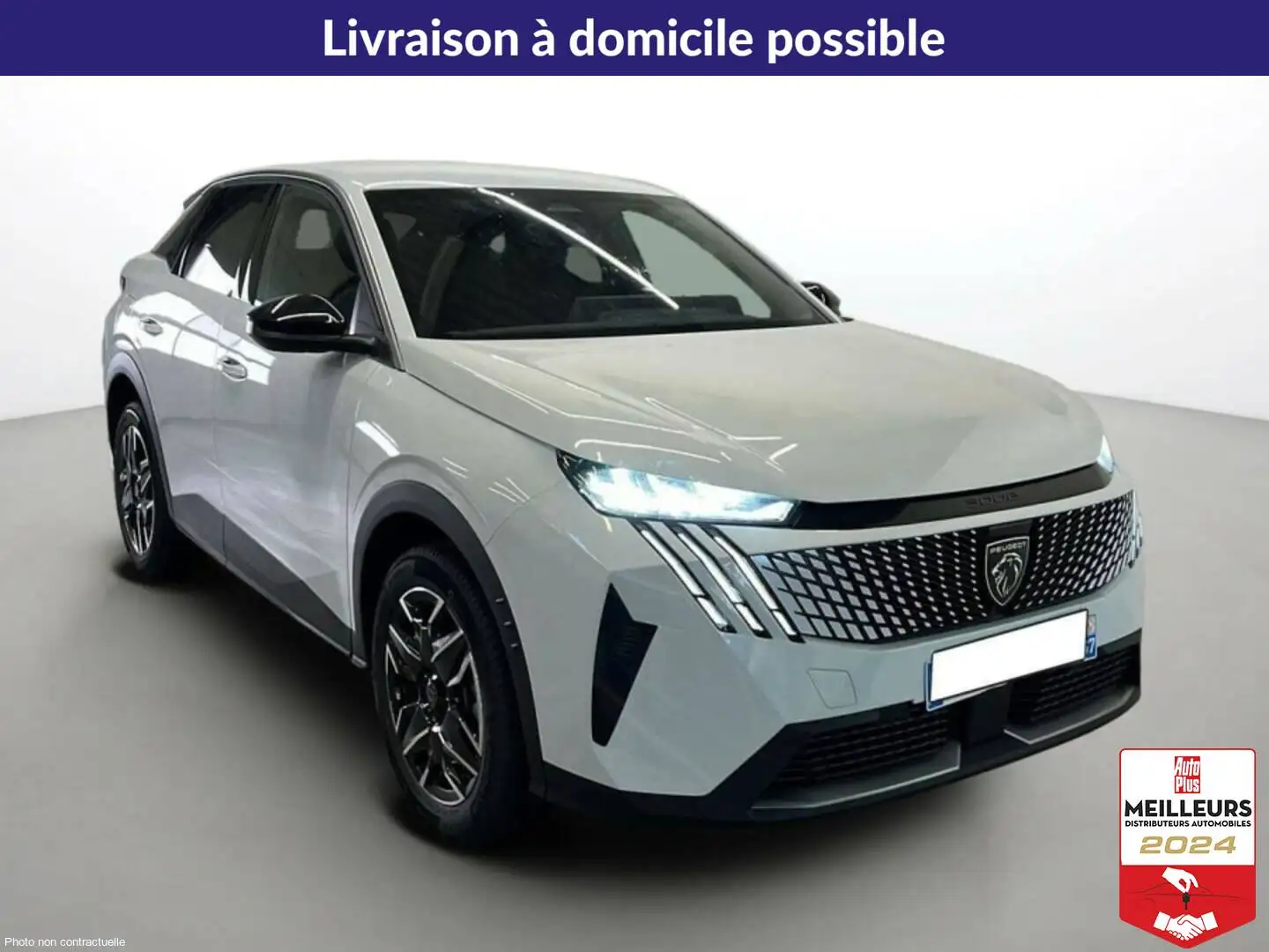 Peugeot 3008 Hybrid 136 e-DCS6 Allure bijela - 2