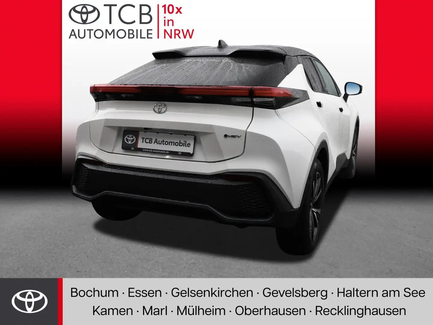 Toyota C-HR 1.8 Hybrid Team Deutschland NAVI SHZ PDC Blanc - 2