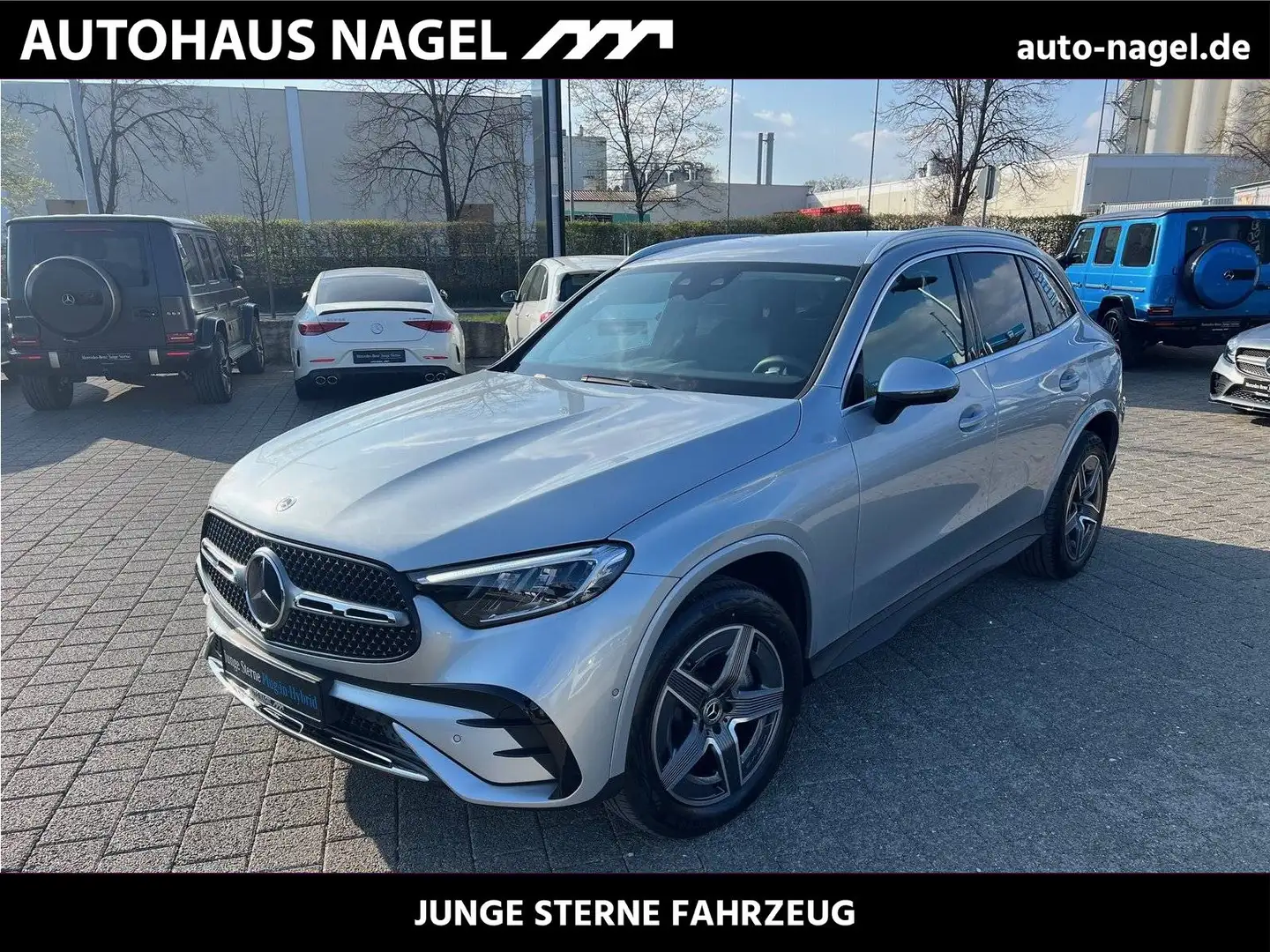 Mercedes-Benz GLC 300 de 4M Edition AMG*DISTR*360°LED*MBUX*AHK Argent - 1