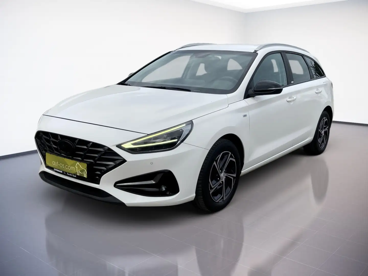 Hyundai i30 INTRO EDITION 1.0T-GDI 120PS.DCT.LED.NAVI.CLIMA.KA Weiß - 2
