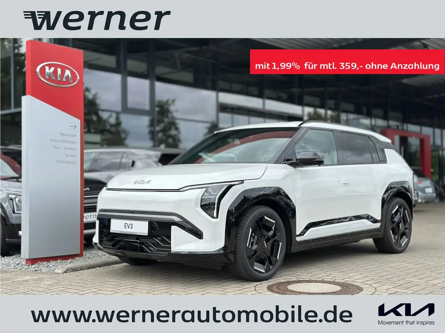 Kia EV3 81,4 kWh GT-line DriveWise Comfort Wit - 1
