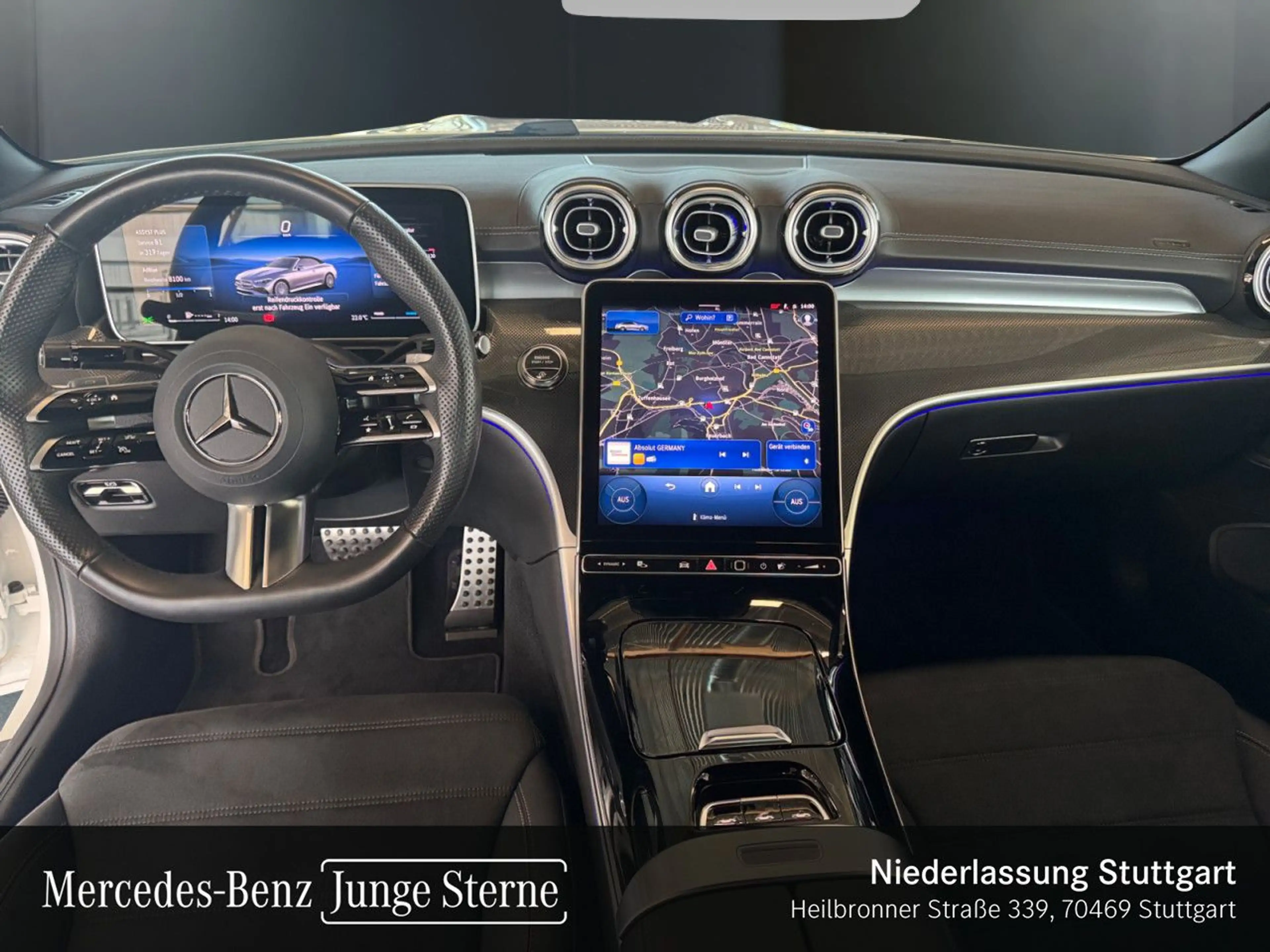 Mercedes-Benz CLE 220 d AMG+NIGHT+AHK+LED+KAMERA+TOTW+KEYLESS+9G — photo 13