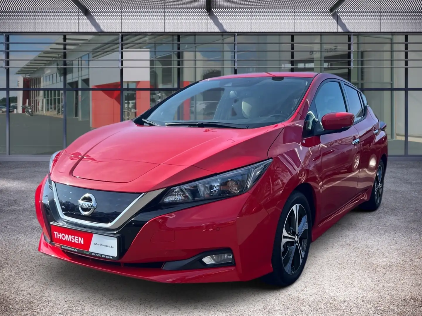 Nissan Leaf N-Connecta ACC+AUT+Navi+360+Fernlichtass. Rot - 2