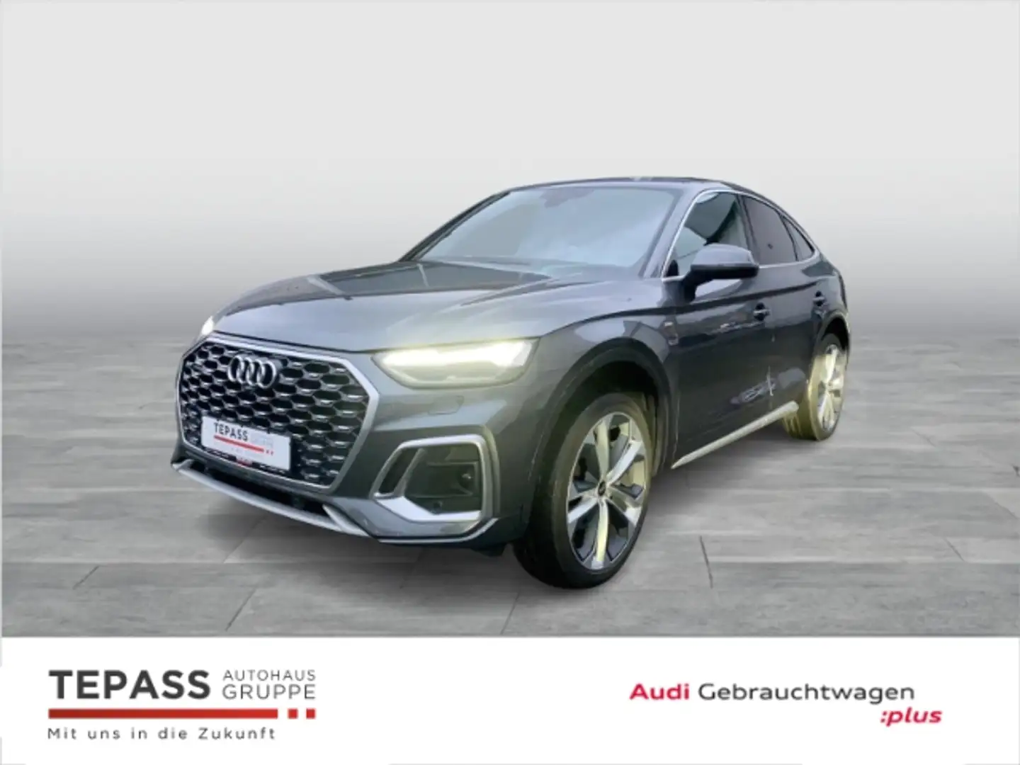 Audi Q5 Sportback 50 TFSI e S LINE MATRIX PANO ACC NAVI Grau - 1