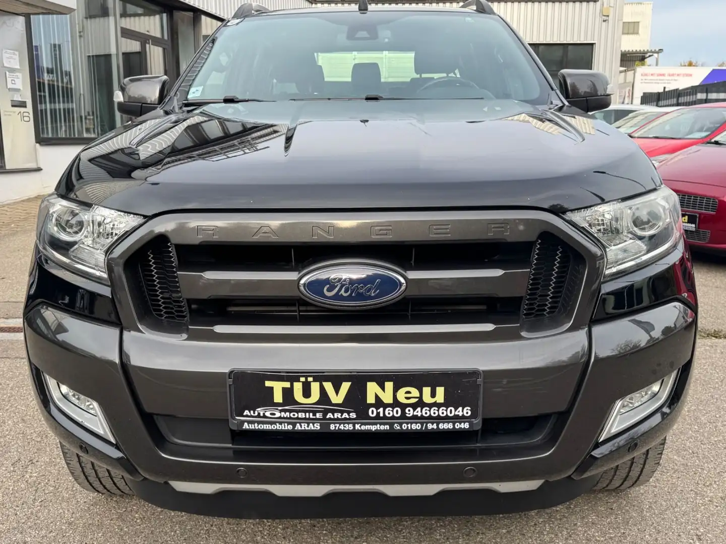 Ford Ranger Wildtrak Doppelkabine 4x4 Tüvneu+Fullpake Schwarz - 2