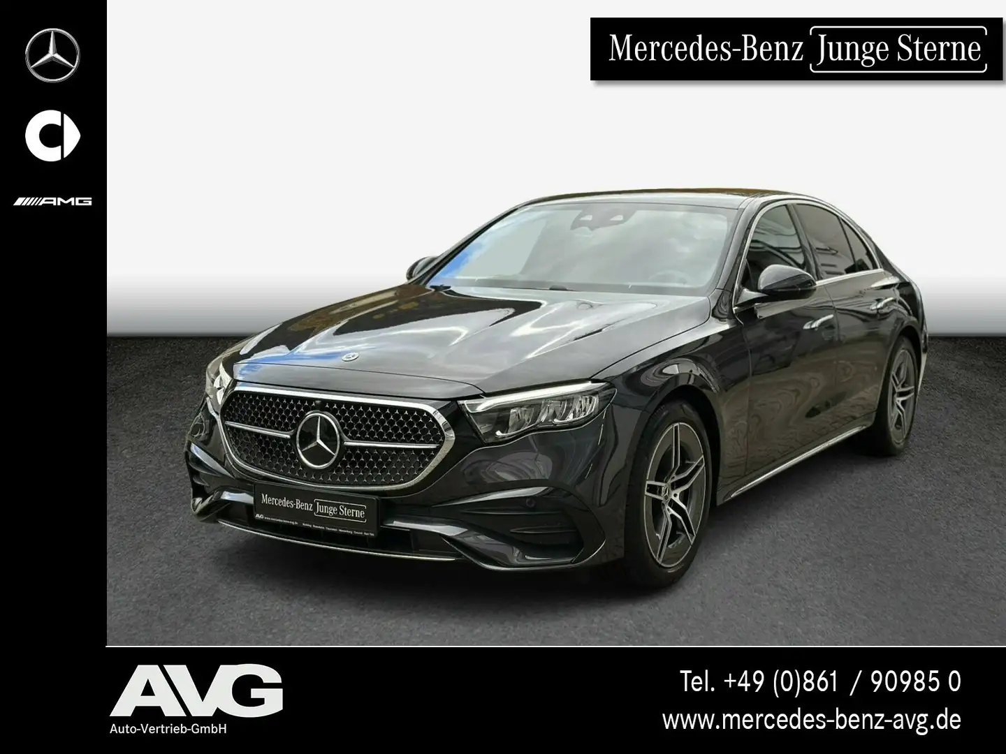 Mercedes-Benz E 220 E 220 d 4M AMG-Advanced Distronic Kamera WinterP Gris - 1