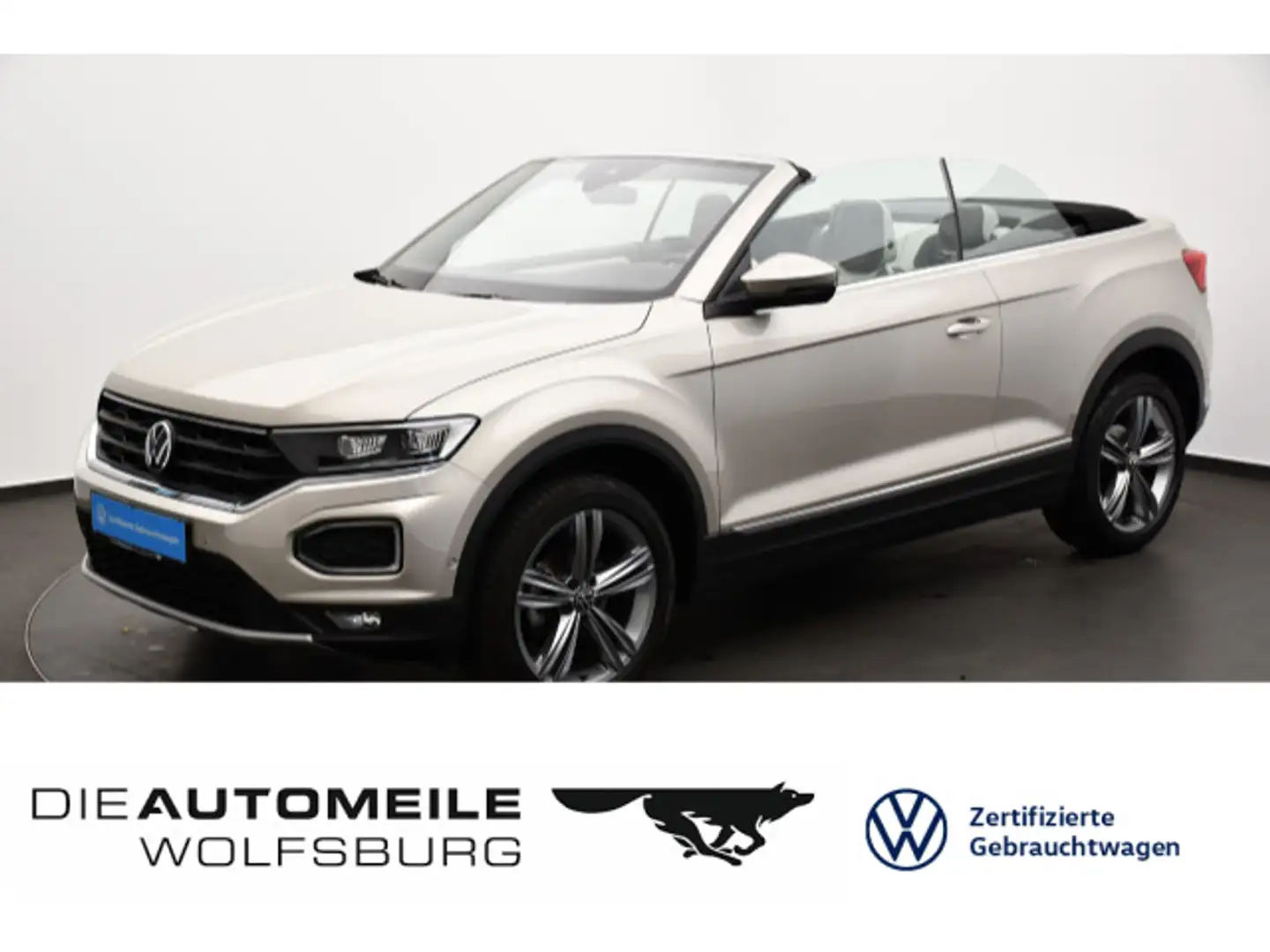 Volkswagen T-Roc Cabrio 1.5 TSI DSG Style Rückfahrkam/Leder Argent - 1