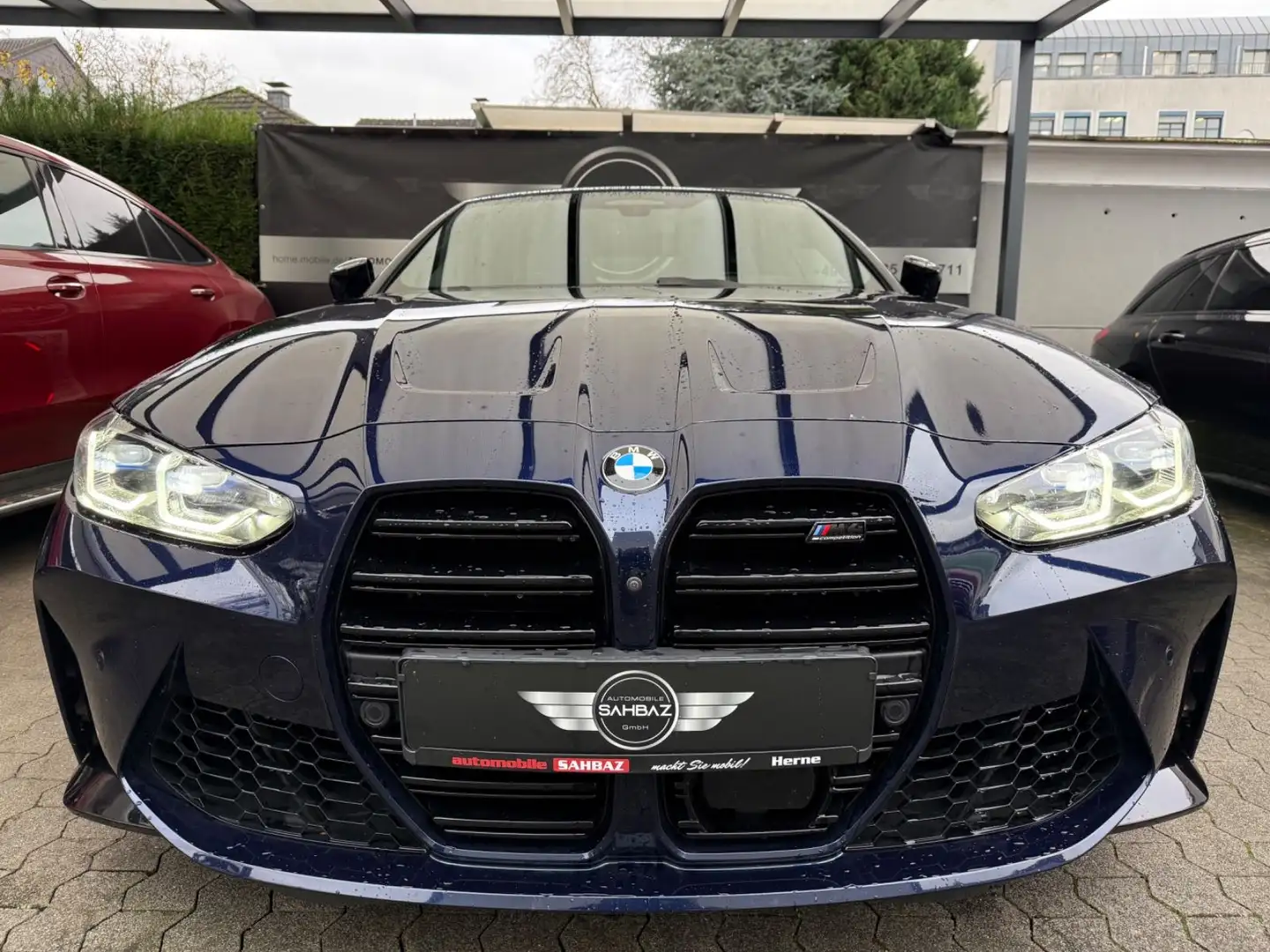 BMW M4 Cabrio xDrive Competition*GARANTIE*UNFALLFREI Blau - 2