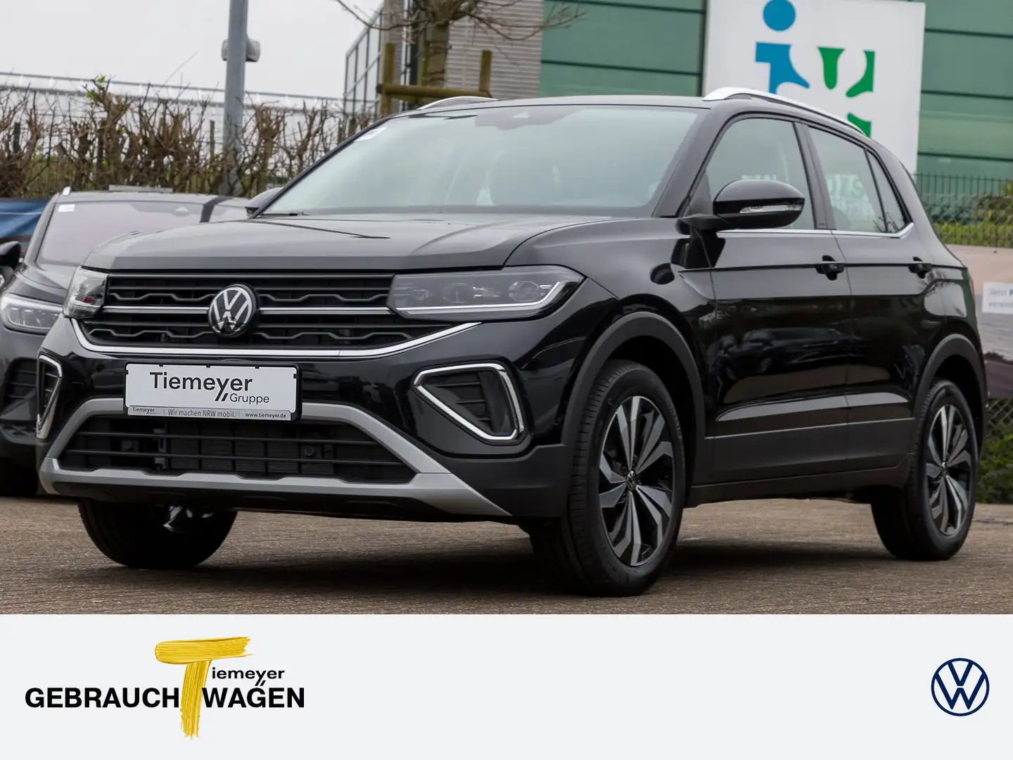 Volkswagen T-Cross 1.0 TSI DSG STYLE AHK NAVI IQ.DRIVE IQ.L Zwart - 1