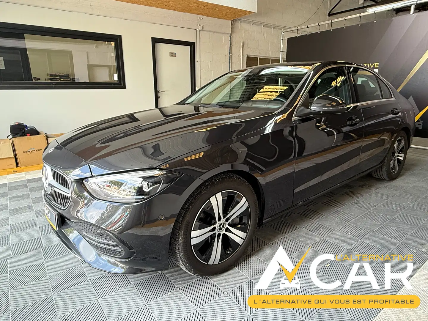 Mercedes-Benz C 200 d Business Line - GARANTIE 12M Gris - 1