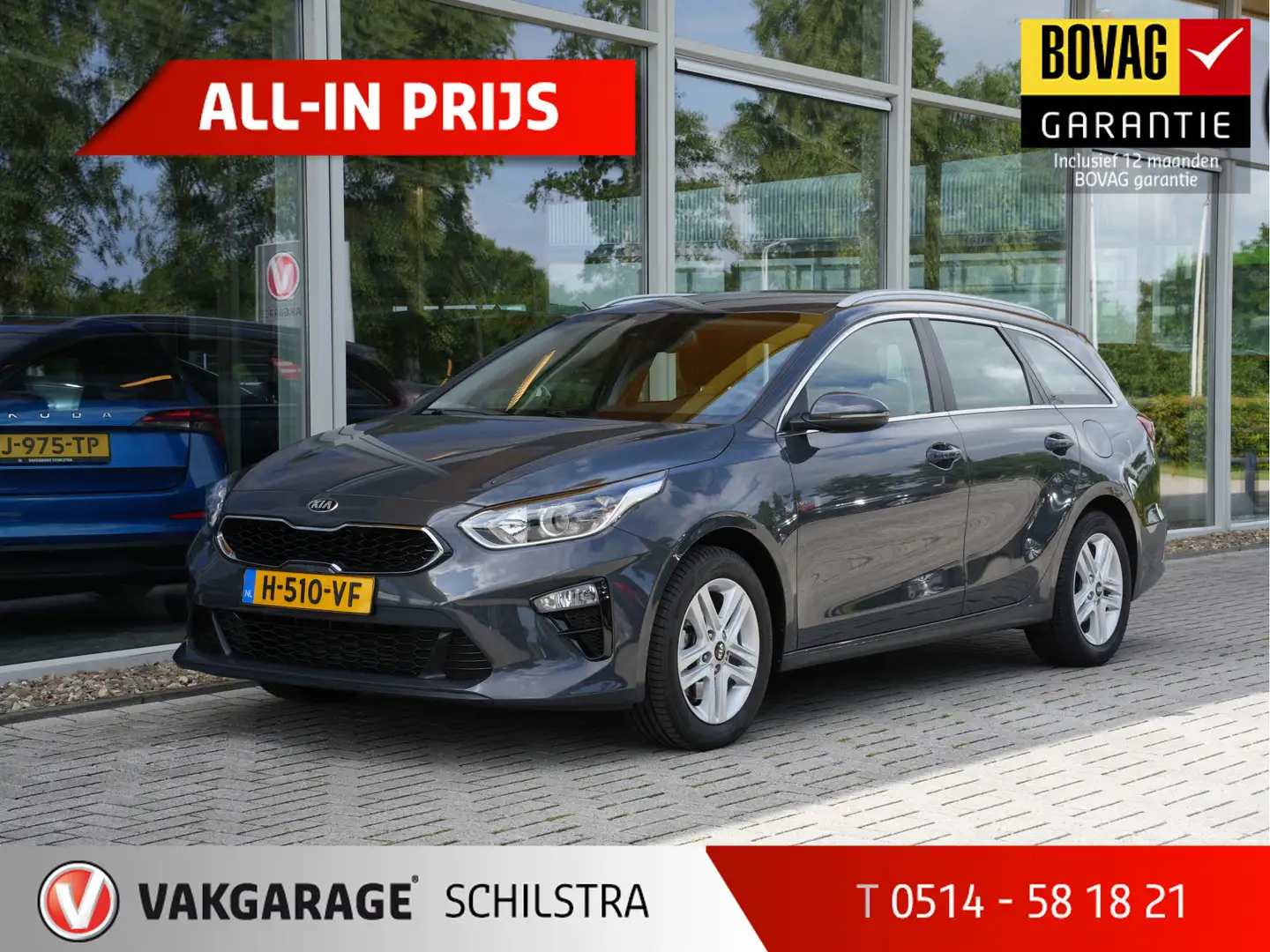 Kia Ceed SW / cee'd SW Sportswagon 1.4 T-GDi DynamicLine | Navigatie | DA Grigio - 1