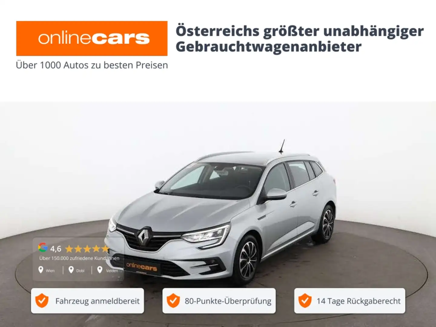 Renault Megane IV GT 1.5 dCi Business LED AHK NAVI TEMP Gri - 1
