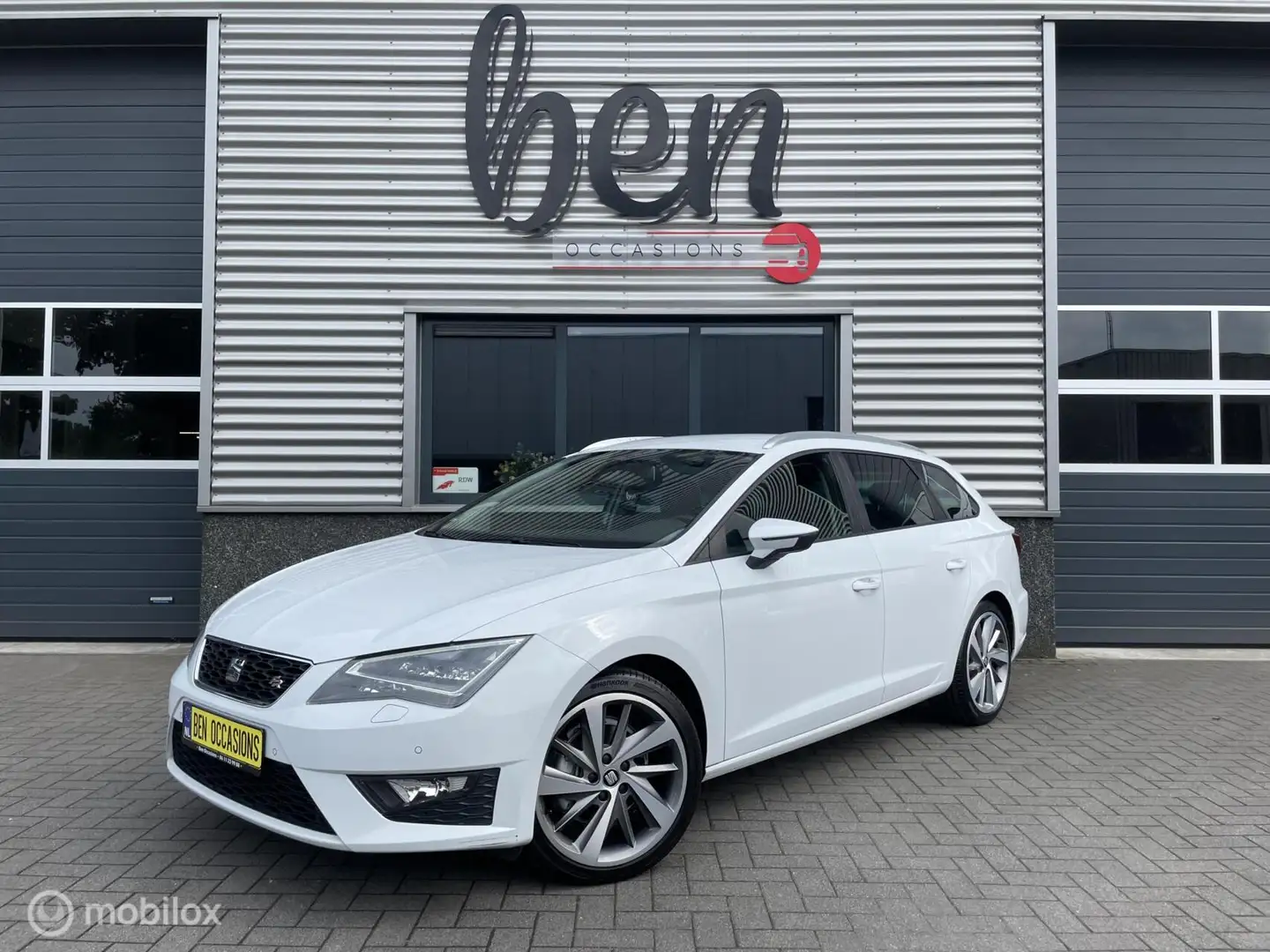 SEAT Leon ST 1.4 EcoTSI FR 150PK 2e Eig NIEUWSTAAT!! Wit - 1
