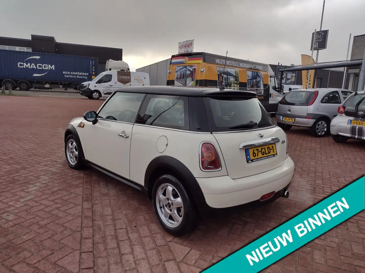 MINI Cooper Mini 1.6 Pepper MOOIE AUTO BEL 0619590613 AIRCO Blanco - 2