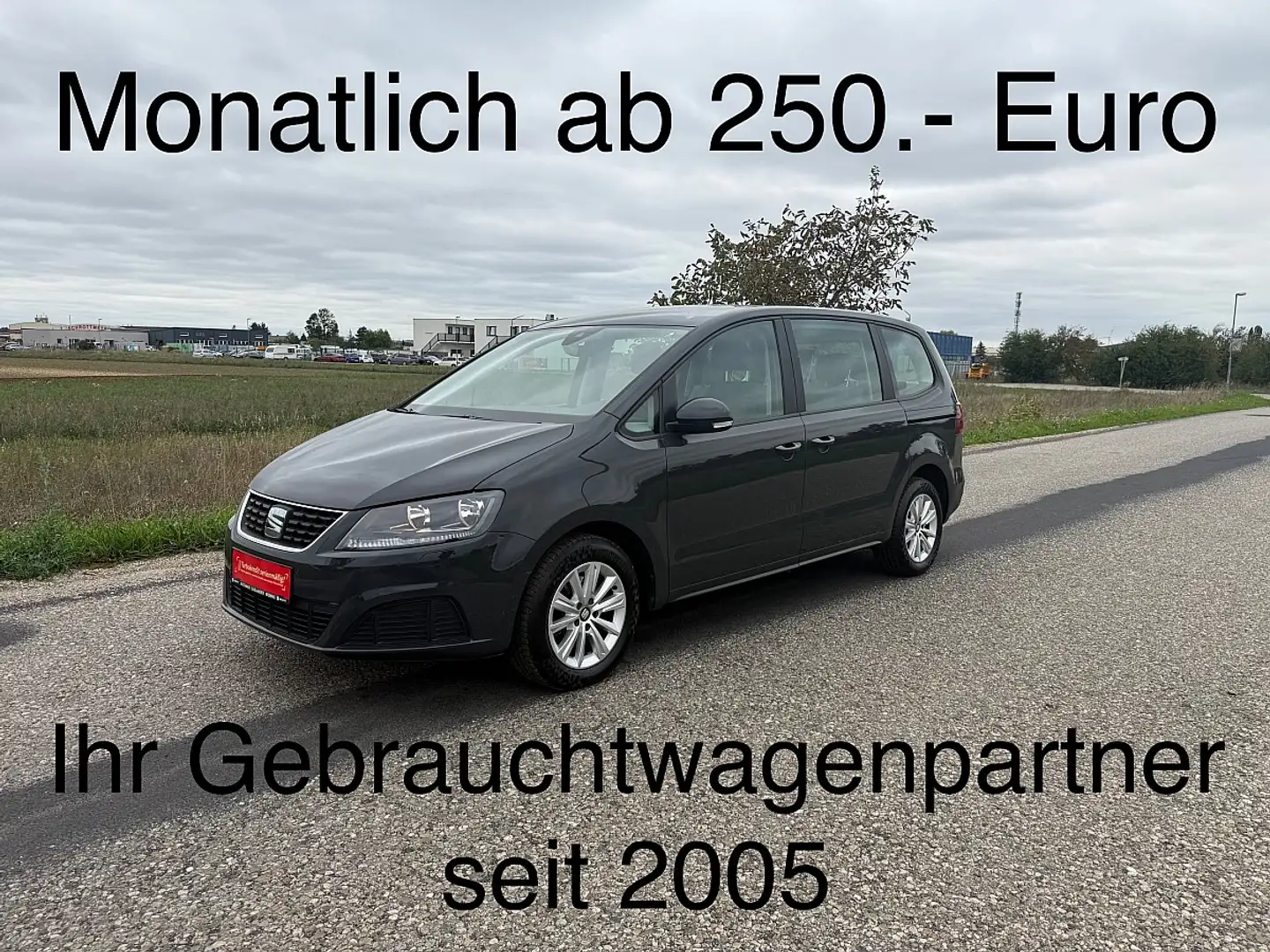 SEAT Alhambra Business 2,0 TDI **7Sitze** Gris - 1