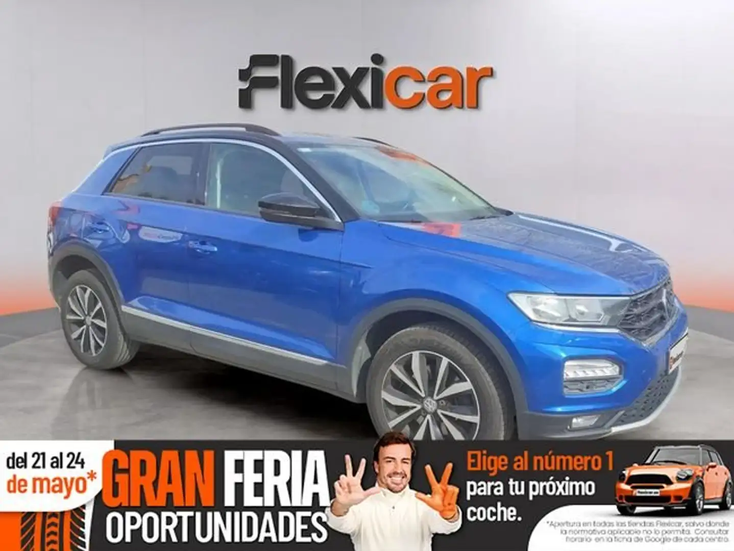 Volkswagen T-Roc 2.0TDI Advance Azul - 1
