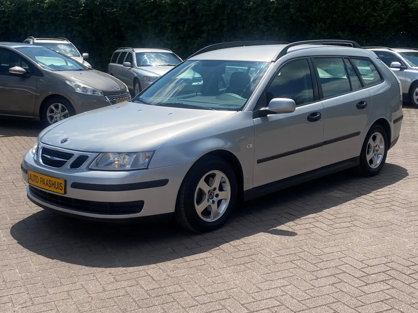 Saab 9-3 Sport Estate 2.0t Automatic Youngtimer NETTO €1152 Grijs - 2
